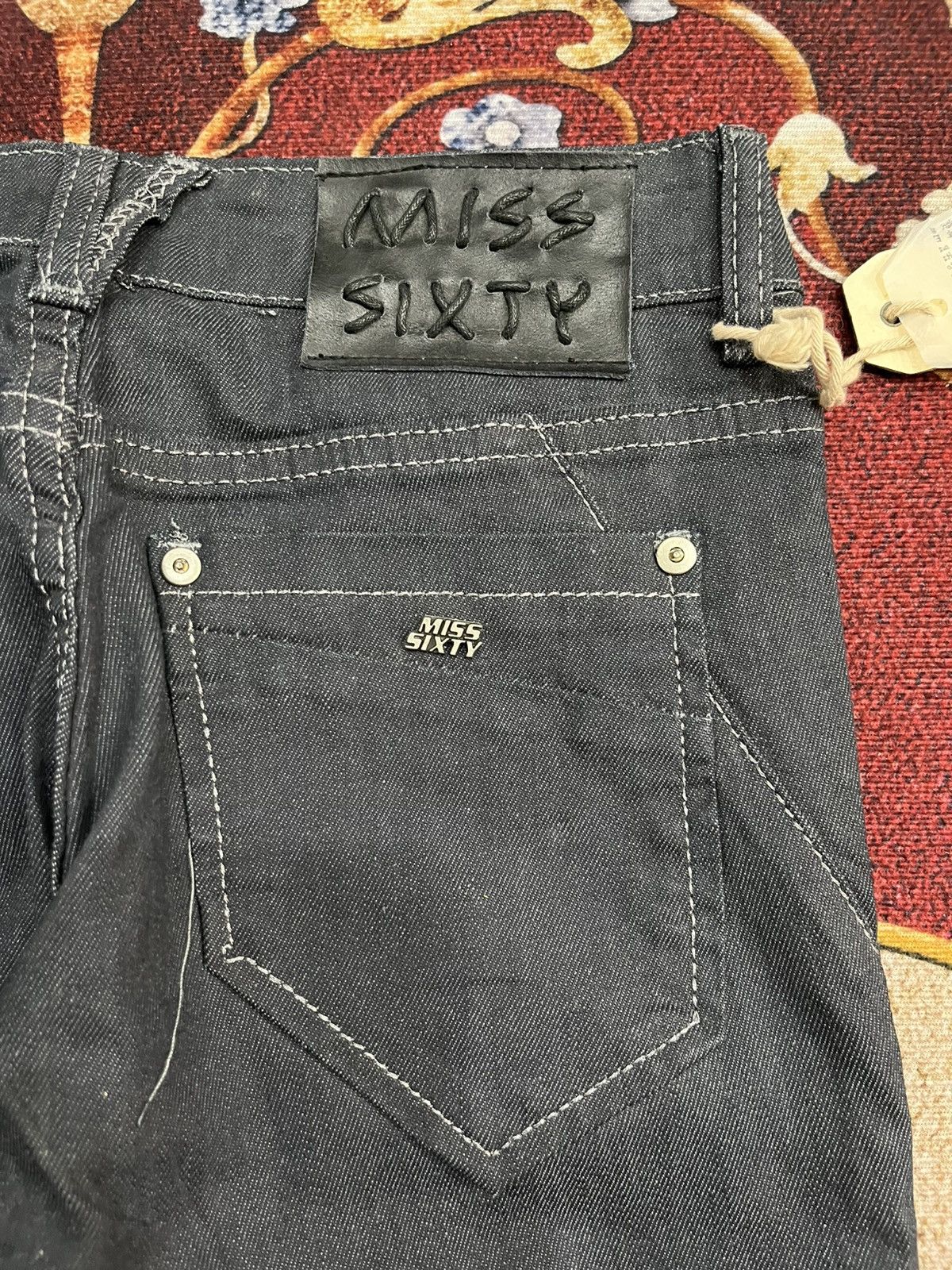 Miss Sixty Miss sixy waxed jeans Size 28" / US 6 / IT 42 - 8 Thumbnail