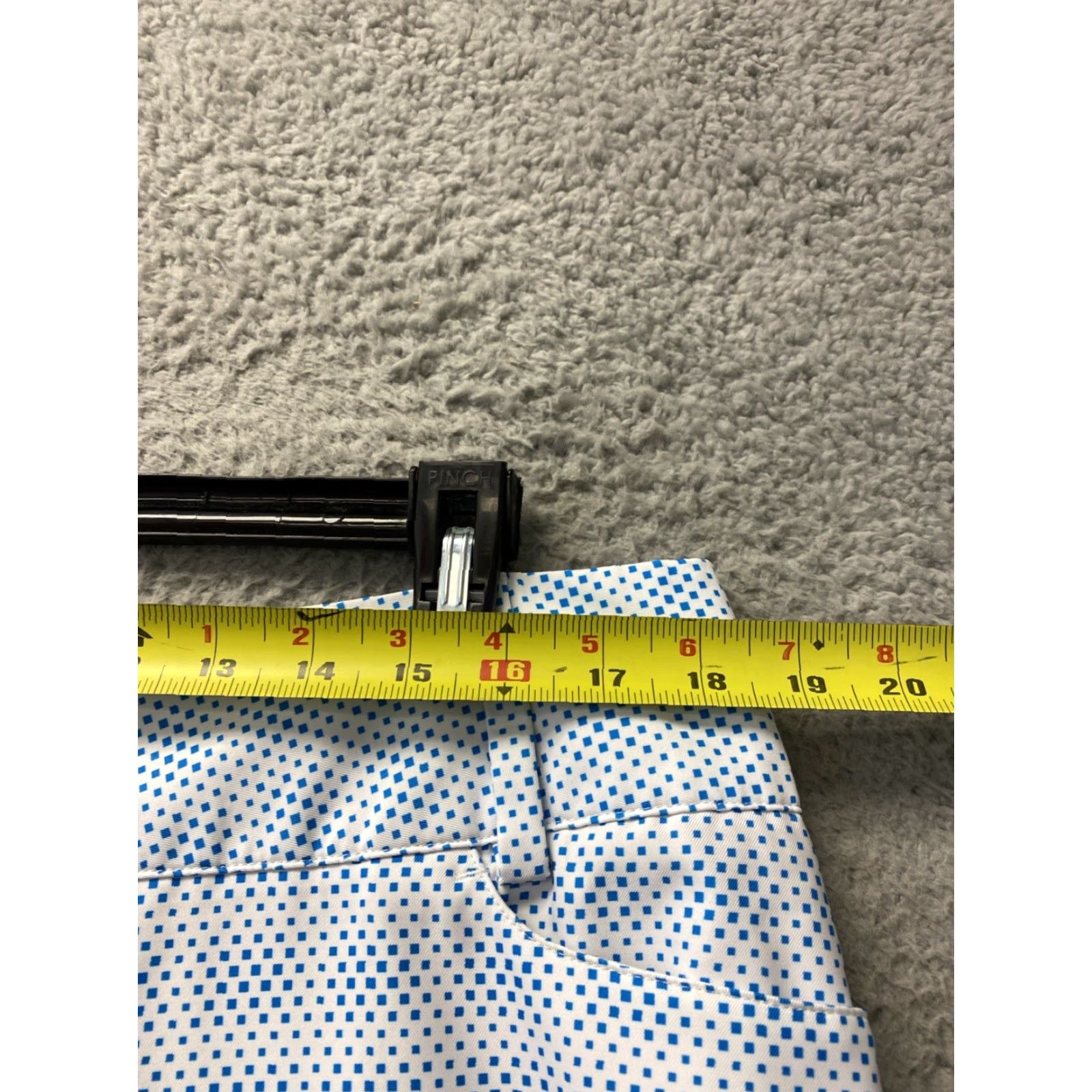 Adidas Adidas Golf Shorts Women's Size 14 White Turquoise /132-39 Geometric Activewear Regular Athletic Training Golf Size 36" / US 14 / IT 50 - 2 Thumbnail