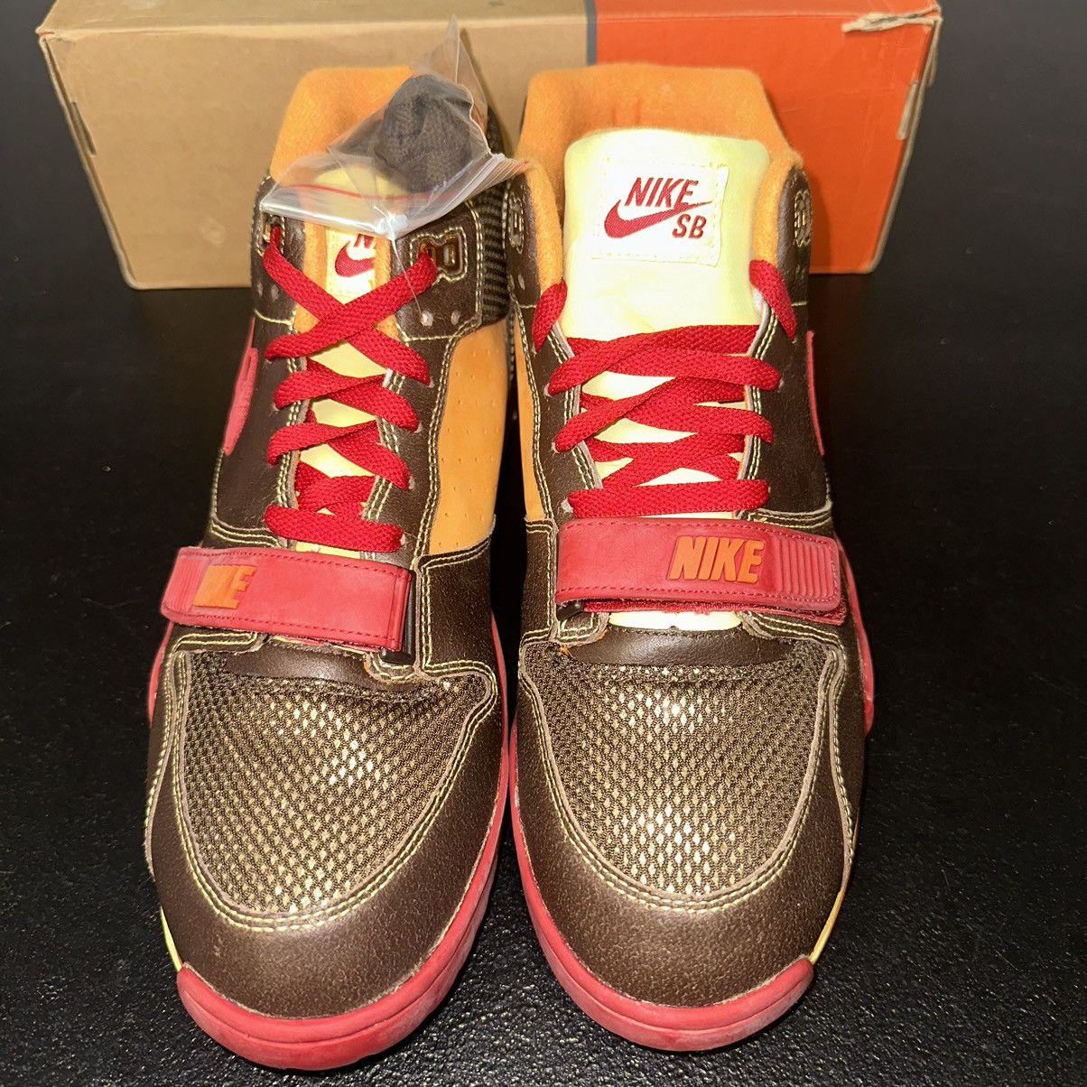 Nike Nike Air Trainer 1 SB Huf-Gold Digger 2005 Size 13 Size US 13 / EU 46 - 4 Thumbnail