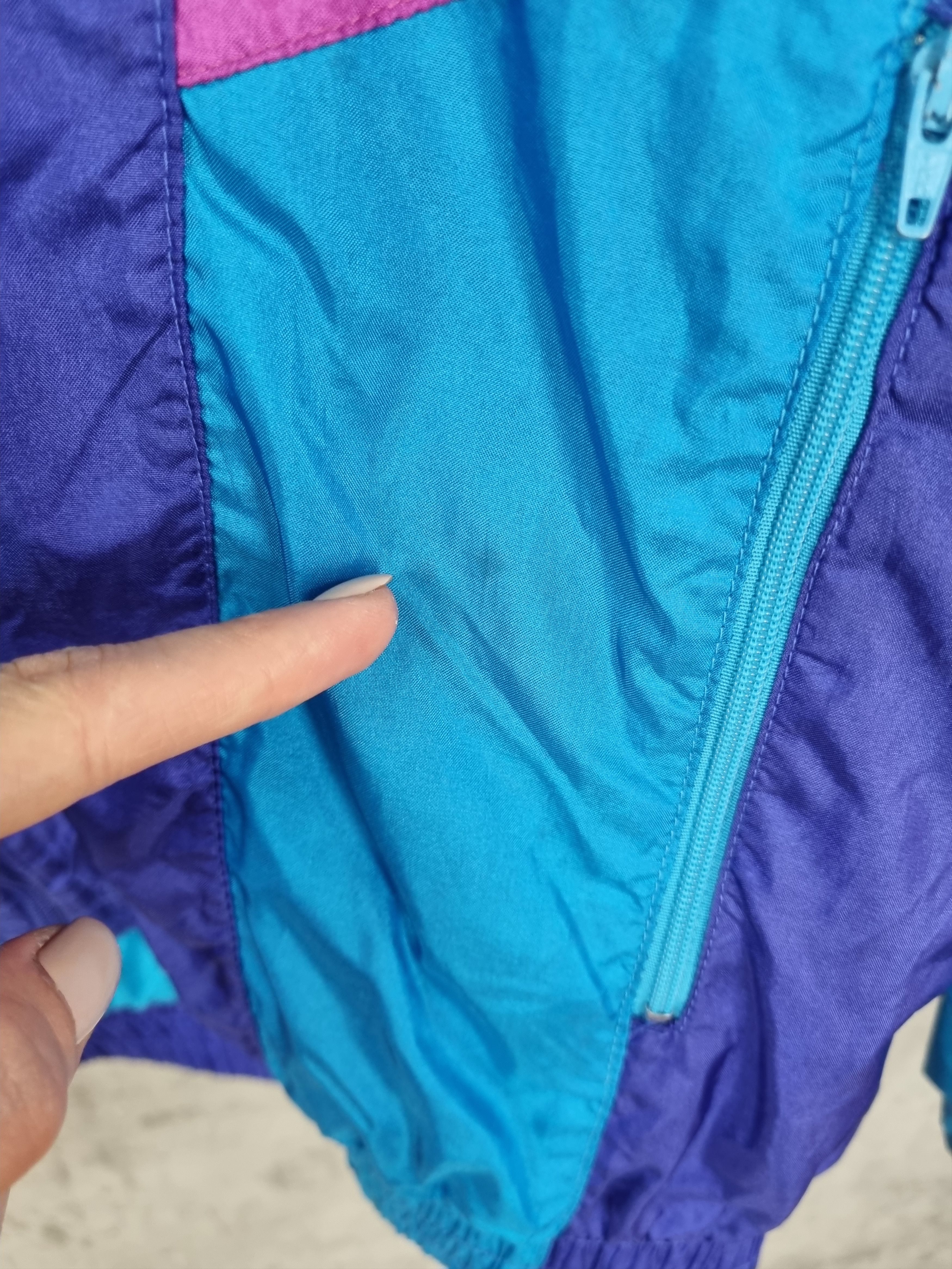 Nike × Vintage 90s Nike Vintage Nylon Attractive Track Top Size US L / EU 52-54 / 3 - 20 Thumbnail