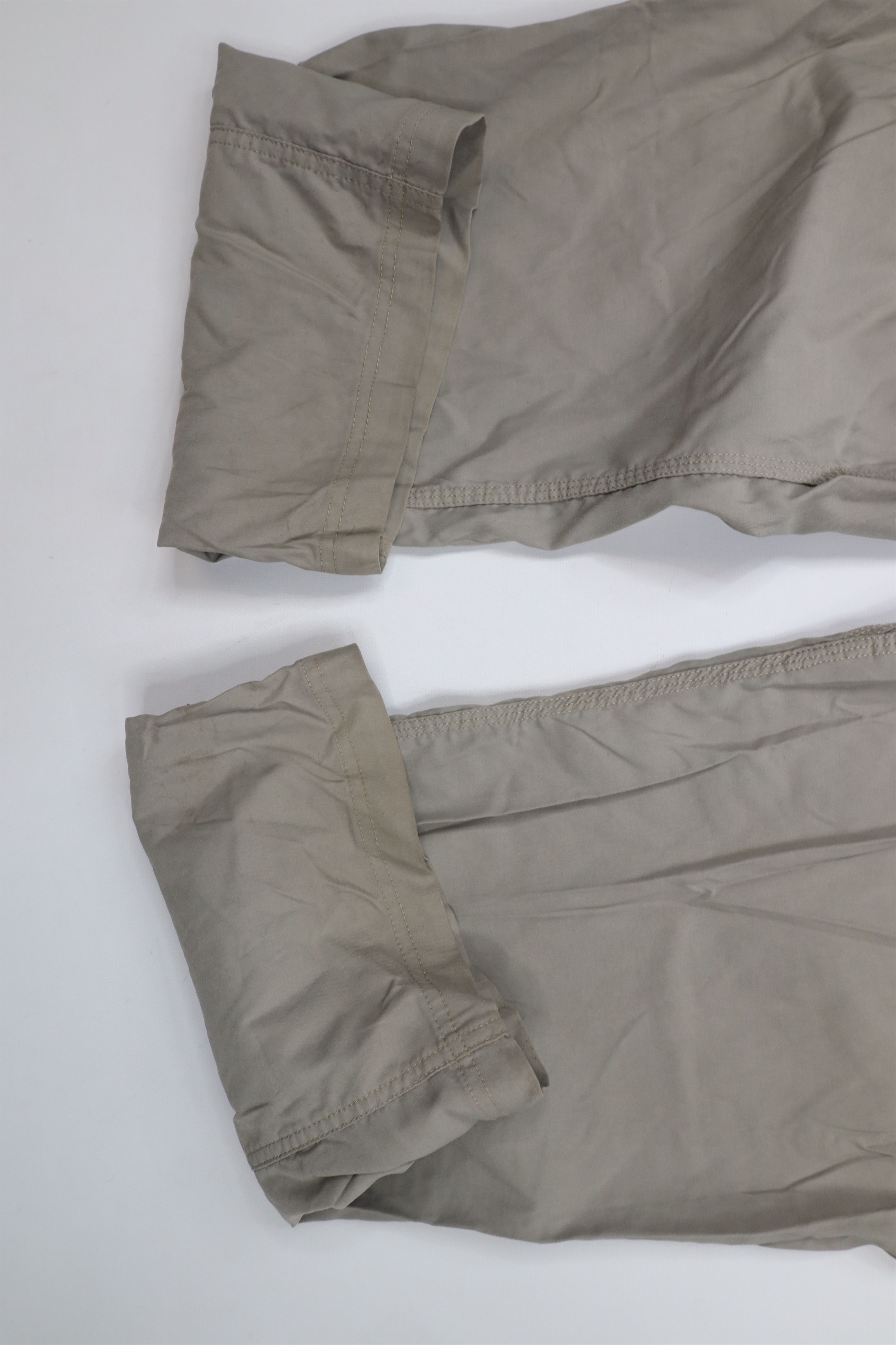 Duluth Trading Company × Vintage Duluth Trading Co Fit Dry On the Fly Wide Leg Pants Beige Size US 42 / EU 58 - 5 Thumbnail