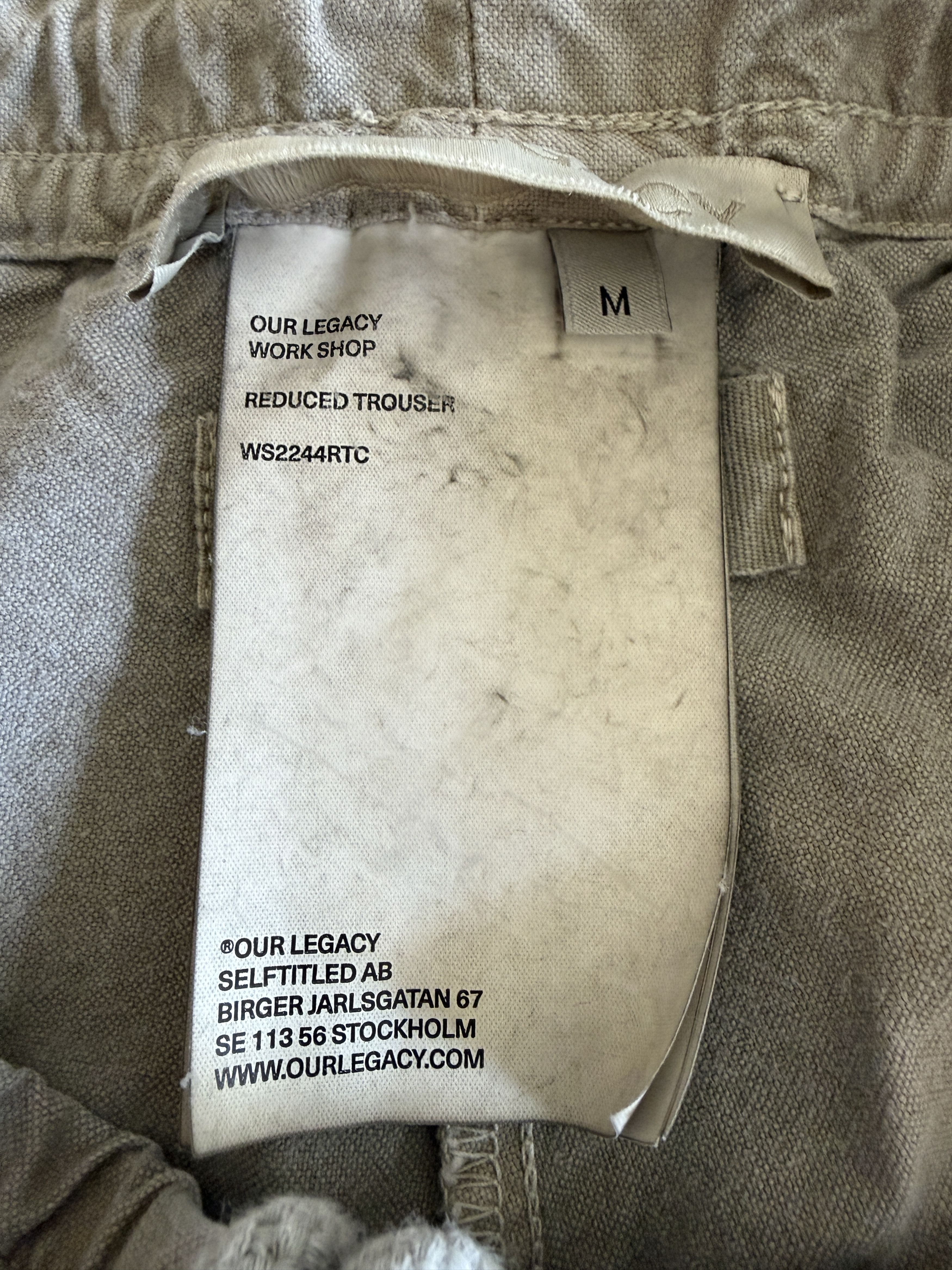 Our Legacy Our Legacy Workshop Reduced Trouser Size US 32 / EU 48 - 4 Thumbnail