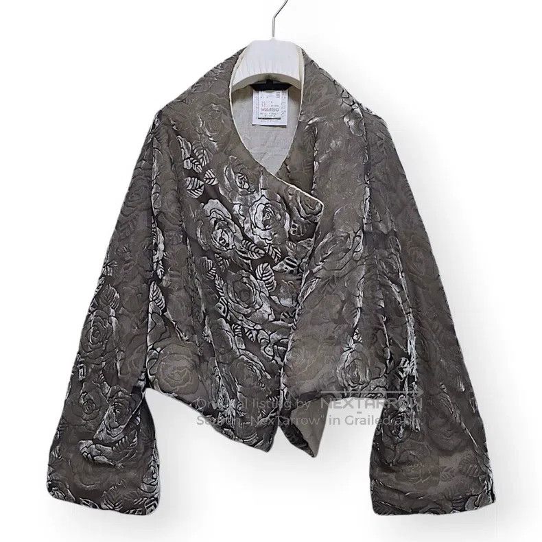 Comme des Garcons Comme Des Garcons Velvet rose jacket Size S / US 4 / IT 40 - 1 Thumbnail