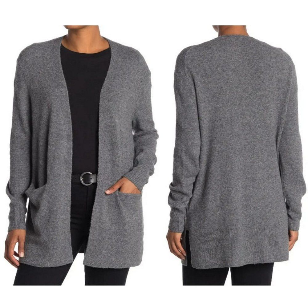 Madewell NWT New $98 Madewell Cozy Walker Grey Cardigan Size XL Size XL / US 12-14 / IT 48-50 - 1 Thumbnail