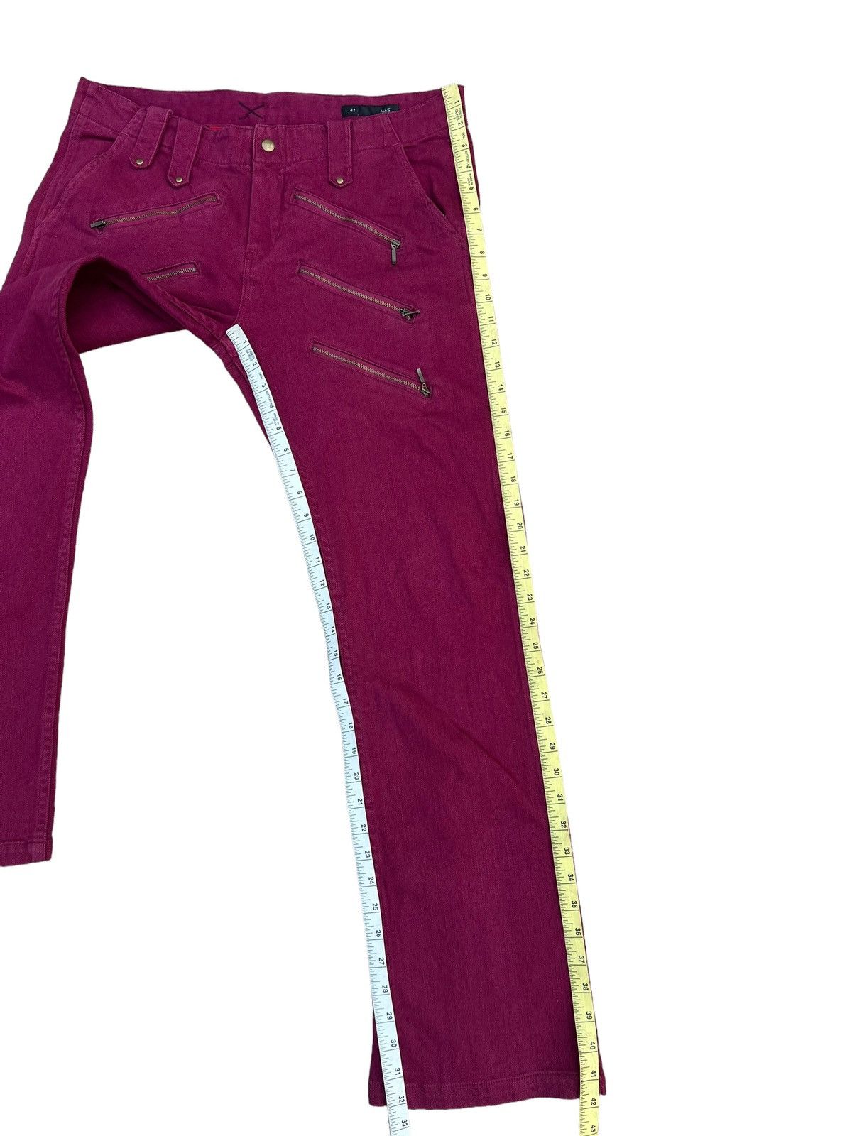 Vintage Vintage M&S Japan Stretch Denim Bootcut Jeans Size US 34 / EU 50 - 5 Thumbnail