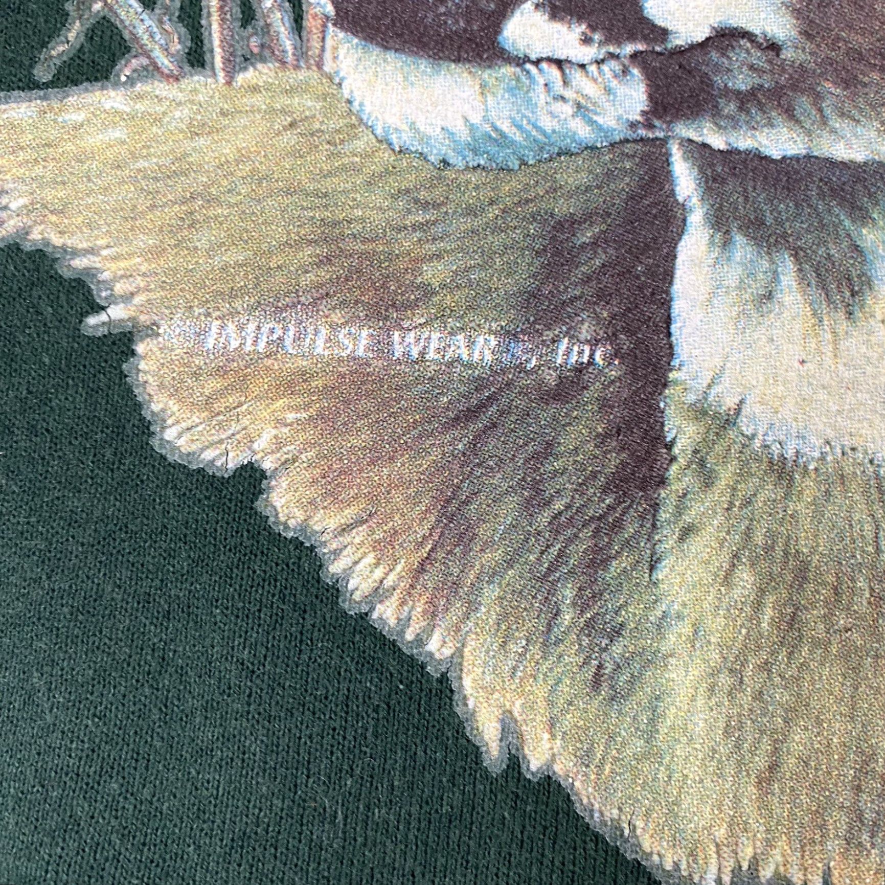 Fruit Of The Loom VINTAGE Fruit of the Loom BIG BUCK Hunting Graphic Sweatshirt L Green Long Sleeve Pullover Mens Size US L / EU 52-54 / 3 - 3 Thumbnail