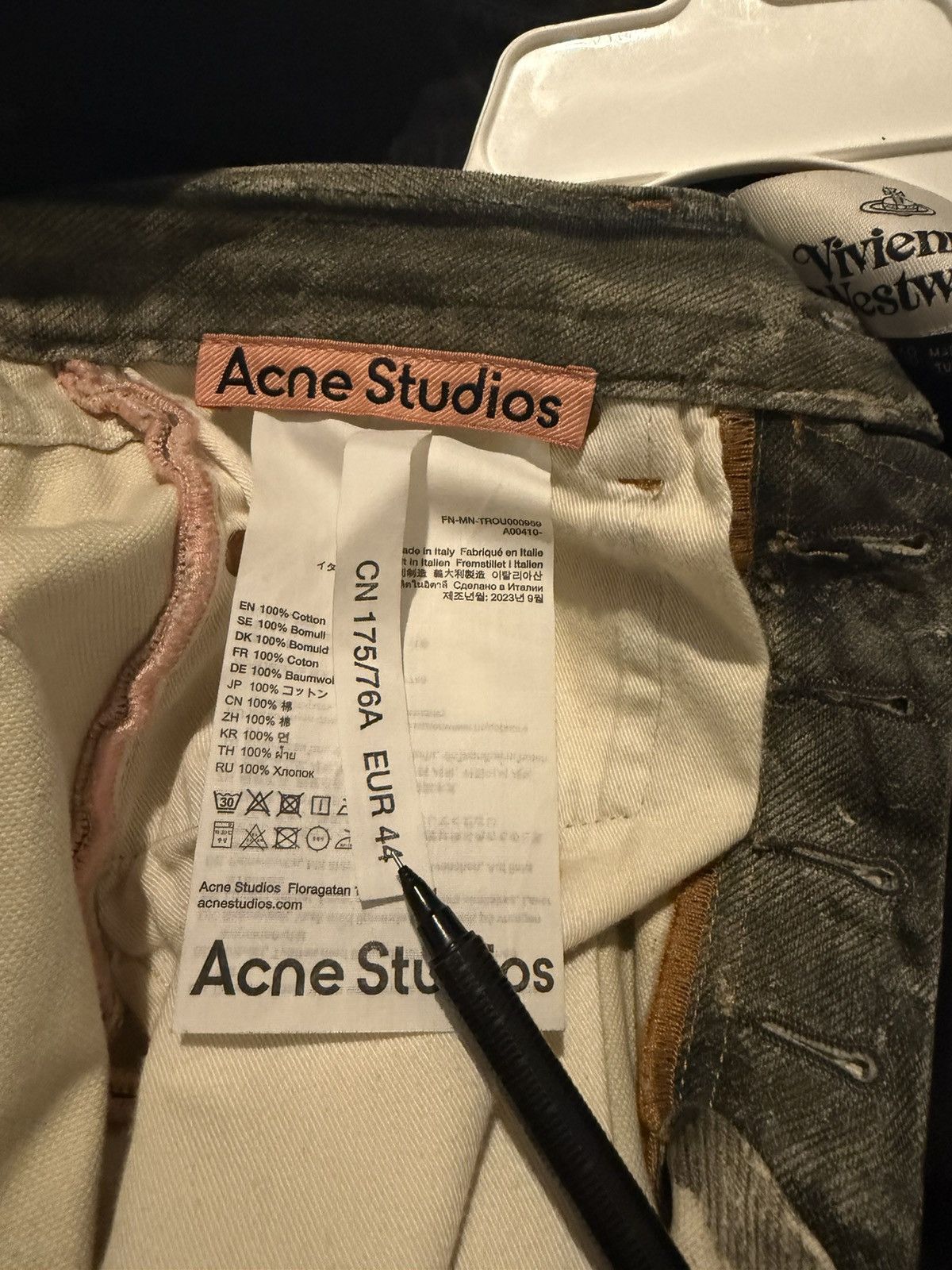 Acne Studios Acne Studios 1981M Cold Grey Size US 28 / EU 44 - 3 Thumbnail