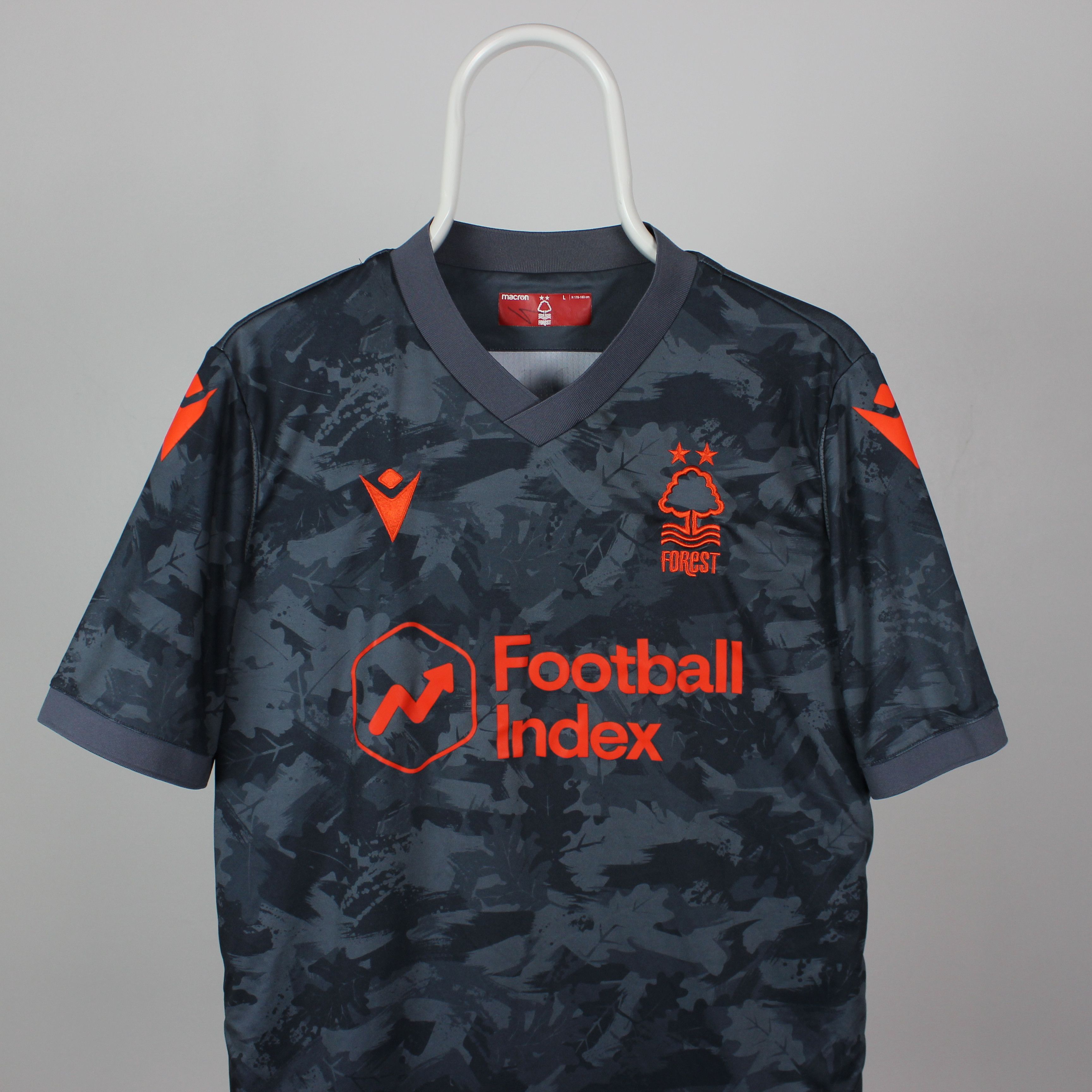 Macron Nottingham 2020-2021 Away Soccer Jersey Footbal Shirt L Size US L / EU 52-54 / 3 - 1 Thumbnail