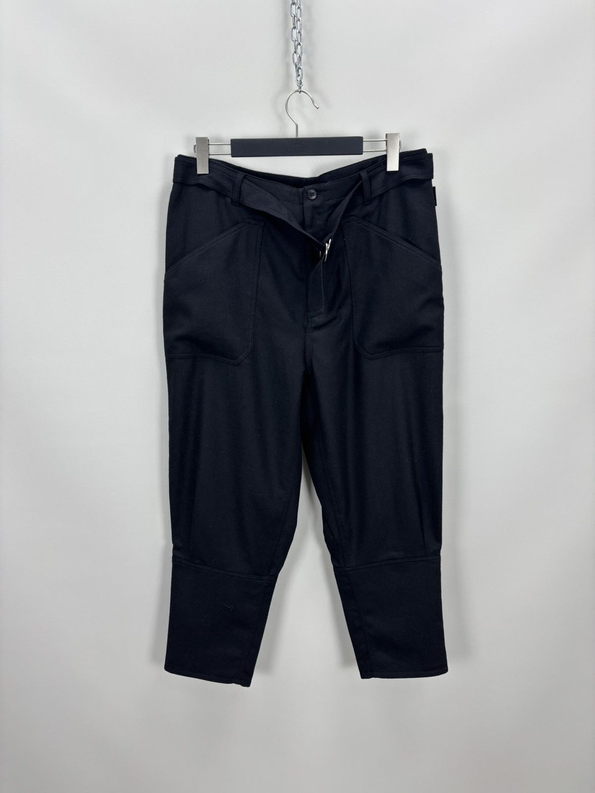 agnes b. Womens wool pants Agnes B Size 44 Color Black Size 30" / US 8 / IT 44 - 1 Thumbnail