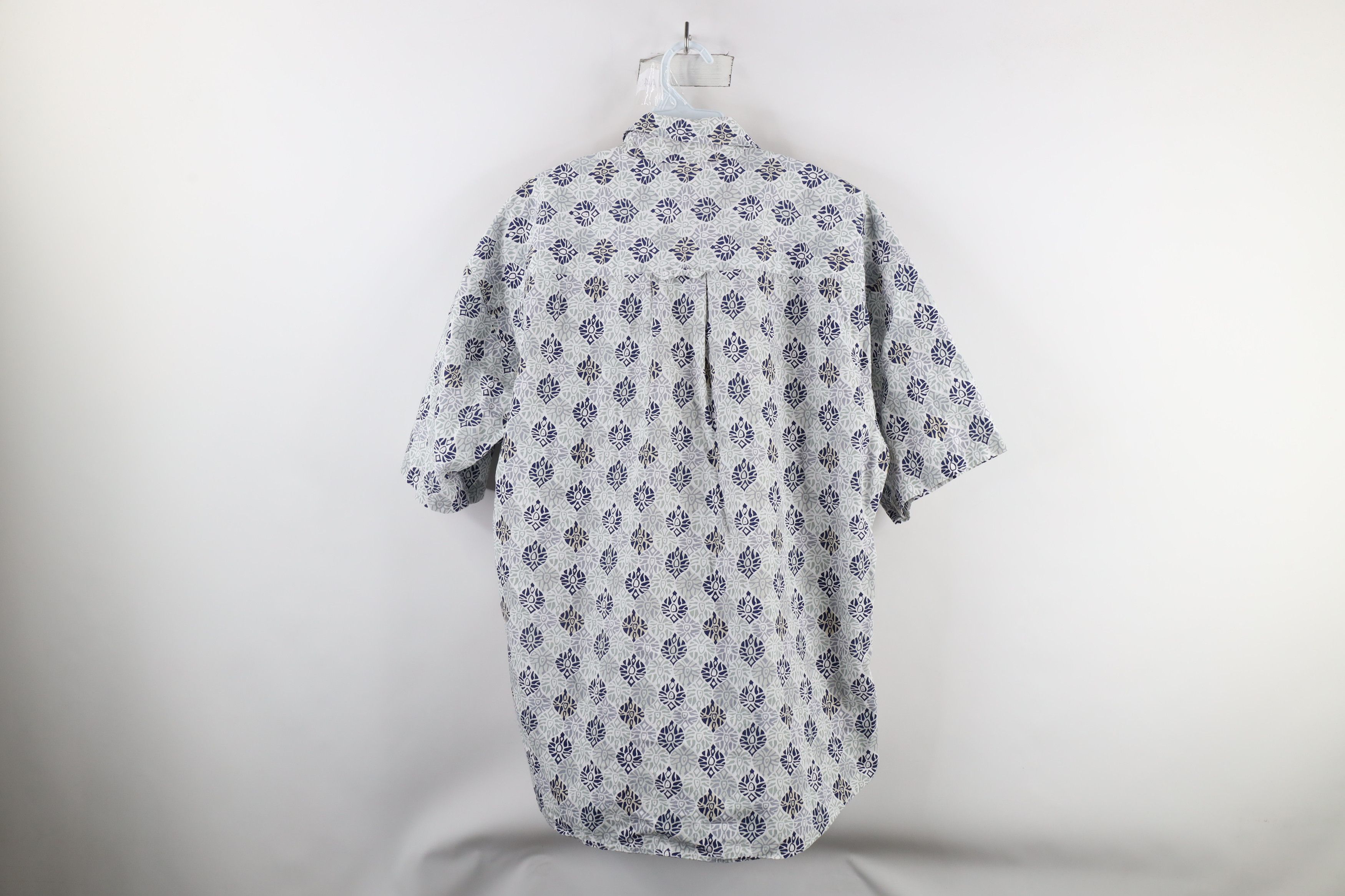 Vintage Vintage 90s Streetwear Baggy Fit Short Sleeve Button Shirt Size US M / EU 48-50 / 2 - 7 Thumbnail