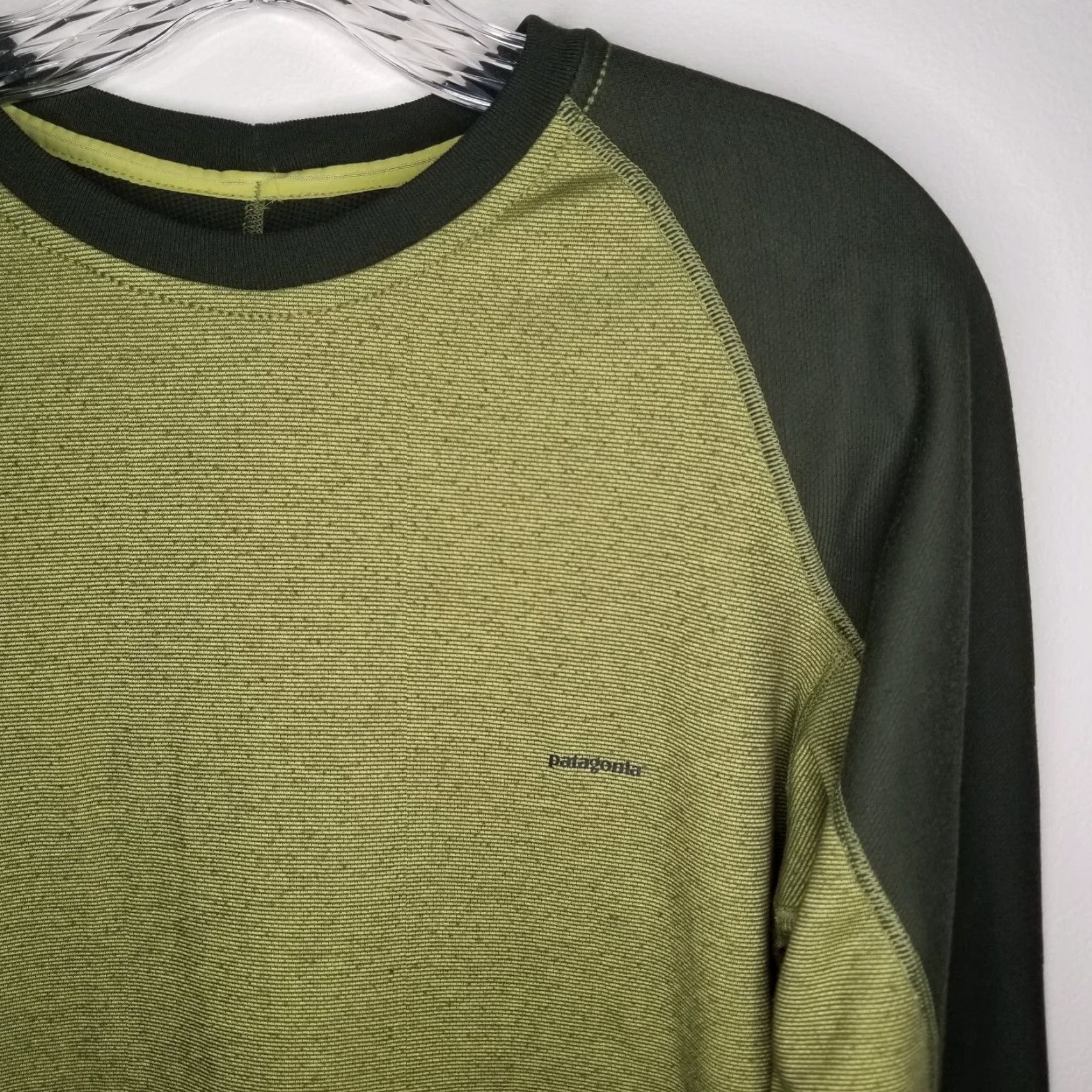 Patagonia Patagonia Mens Green Long Sleeve Activewear Top Size S Size US S / EU 44-46 / 1 - 2 Thumbnail