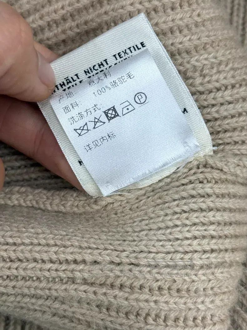 Hermes Hermes Camel hair side button knitted dress Size S / US 4 / IT 40 - 7 Thumbnail