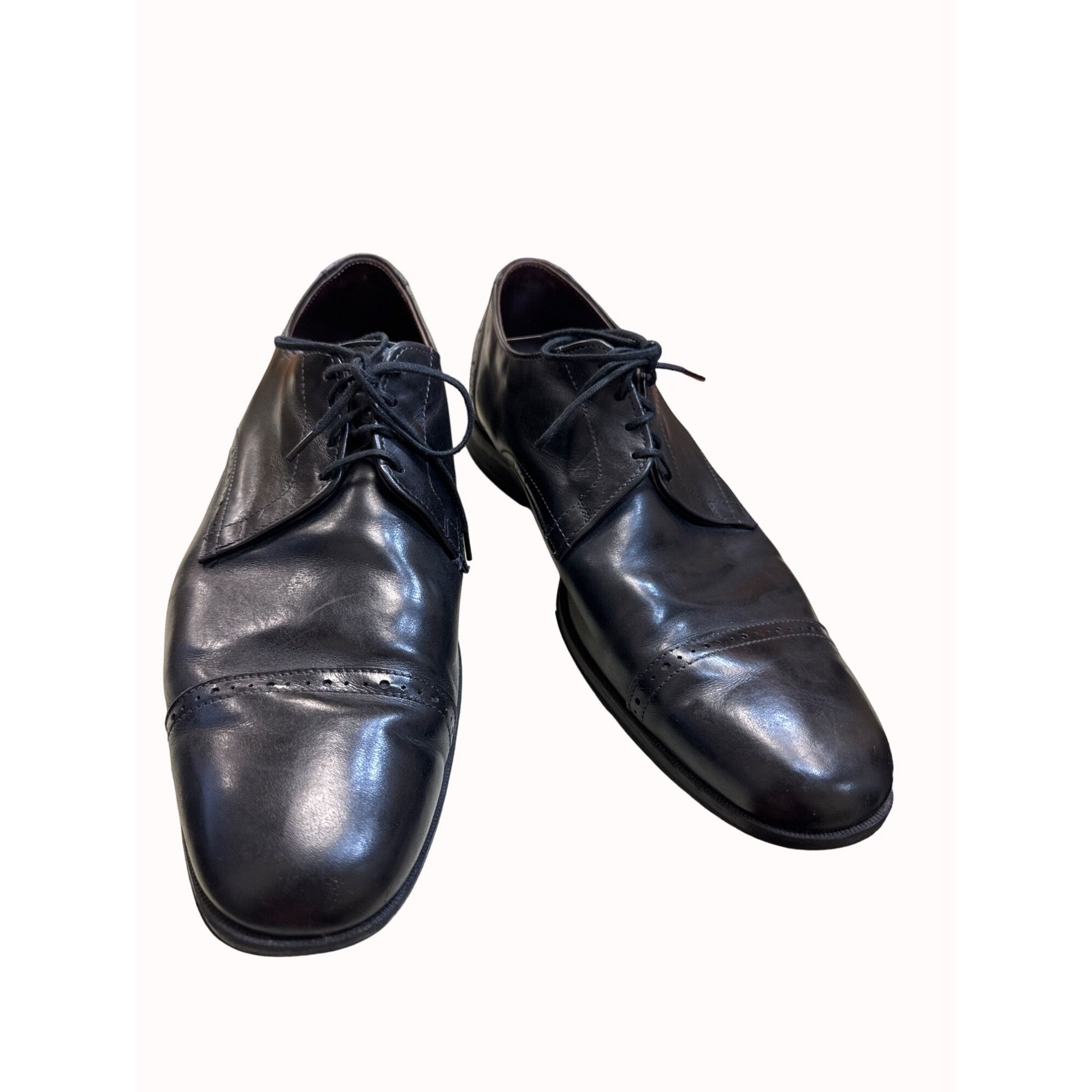 Allen Edmonds Allen Edmonds black leather cap toe men’s oxfords shoes 11D Size US 11 / EU 44 - 1 Thumbnail