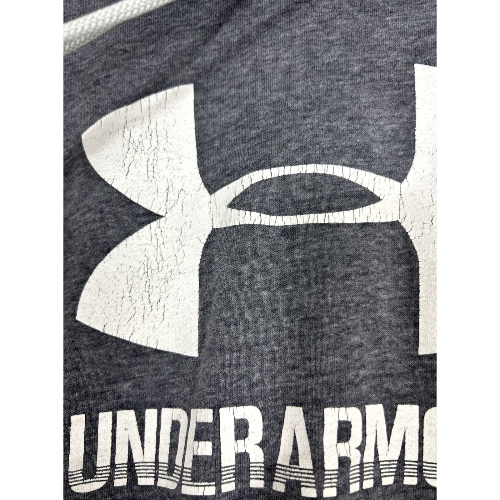 Under Armour Under Armour Womens Hoodie Pullover Gray M Distressed Loose Size M / US 6-8 / IT 42-44 - 5 Thumbnail