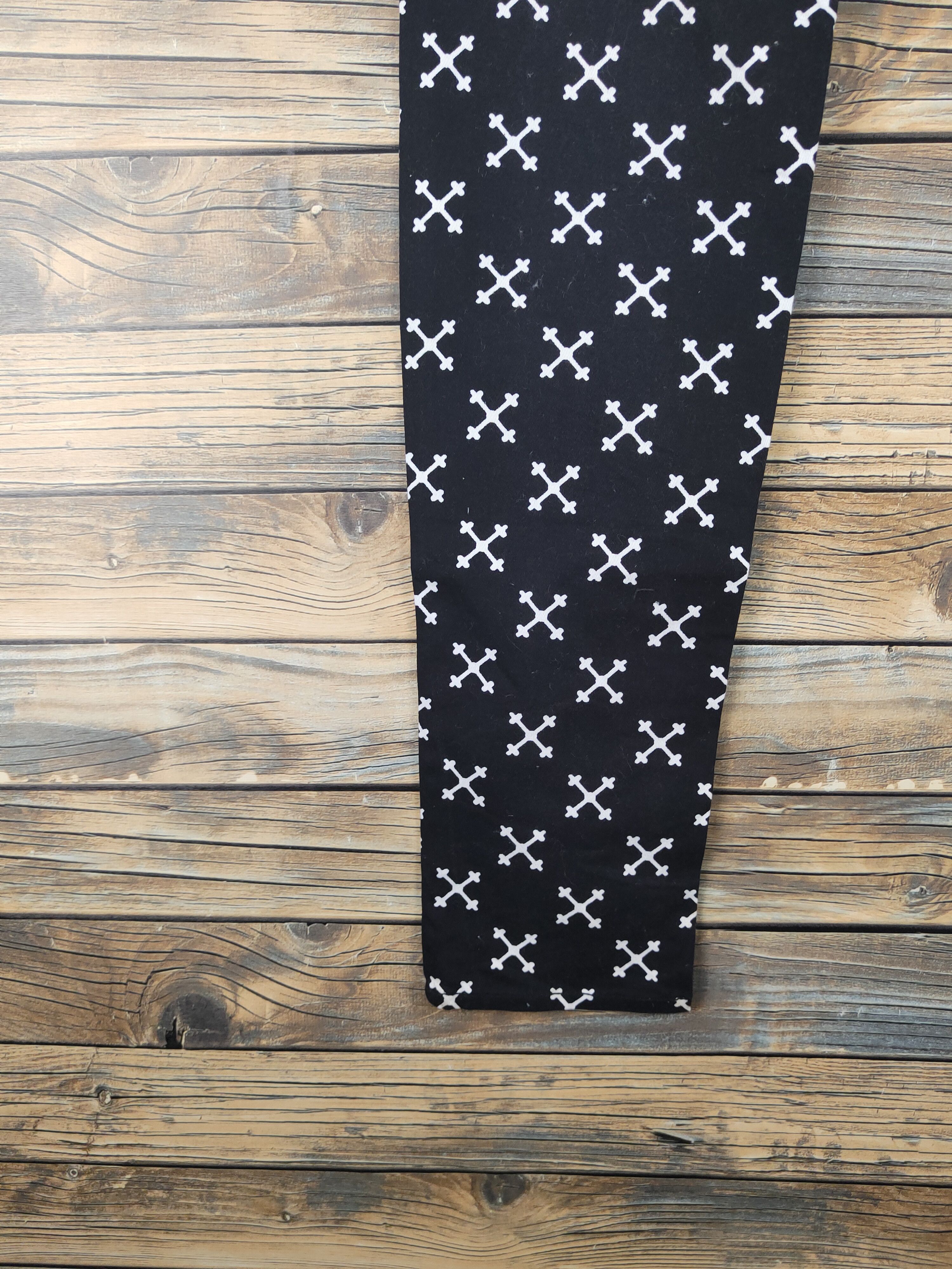 Divided DL Divided H&M Black White Multipocket Casual Pants #46-011 Size 31" - 9 Thumbnail