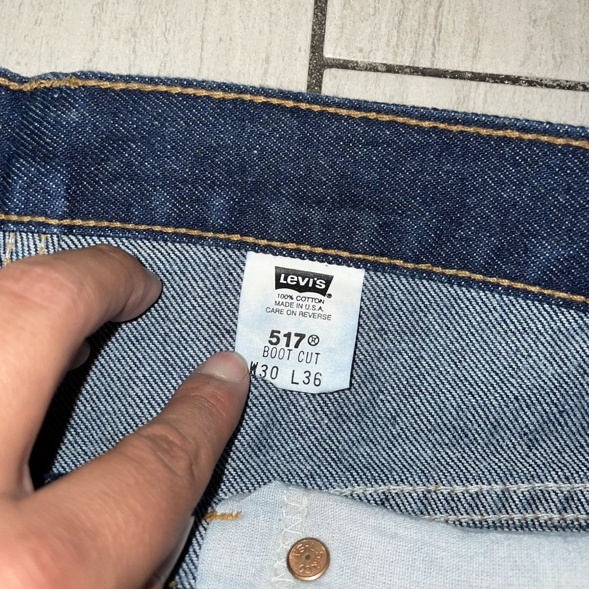 Levi's Vintage Clothing Levi’s Vintage 517 Boot Cut Made in USA Size US 30 / EU 46 - 6 Thumbnail