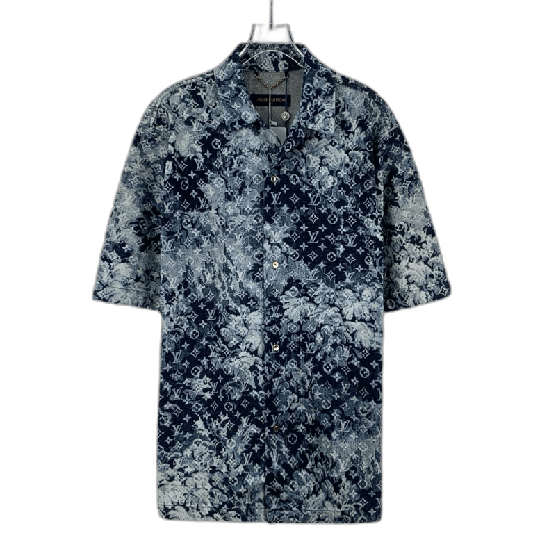 Louis Vuitton louis vuitton blue logo short sleeve shirt Size US XL / EU 56 / 4 - 1 Thumbnail