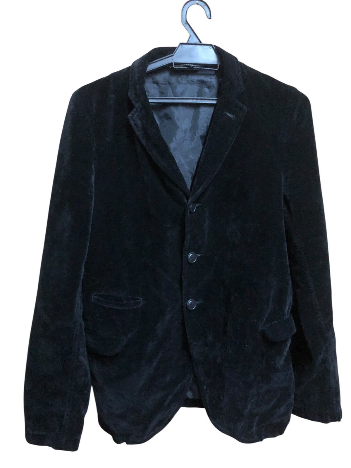 Comme des Garcons Homme Plus Comme des Garcons Homme Plus Velvet Blazer Size US S / EU 44-46 / 1 - 1 Thumbnail