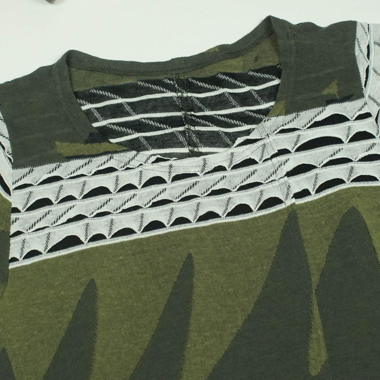 ATSURO TAYAMA *NoTariff Teresa van Buren Knitted Abstract Top Size ONE SIZE - 4 Thumbnail