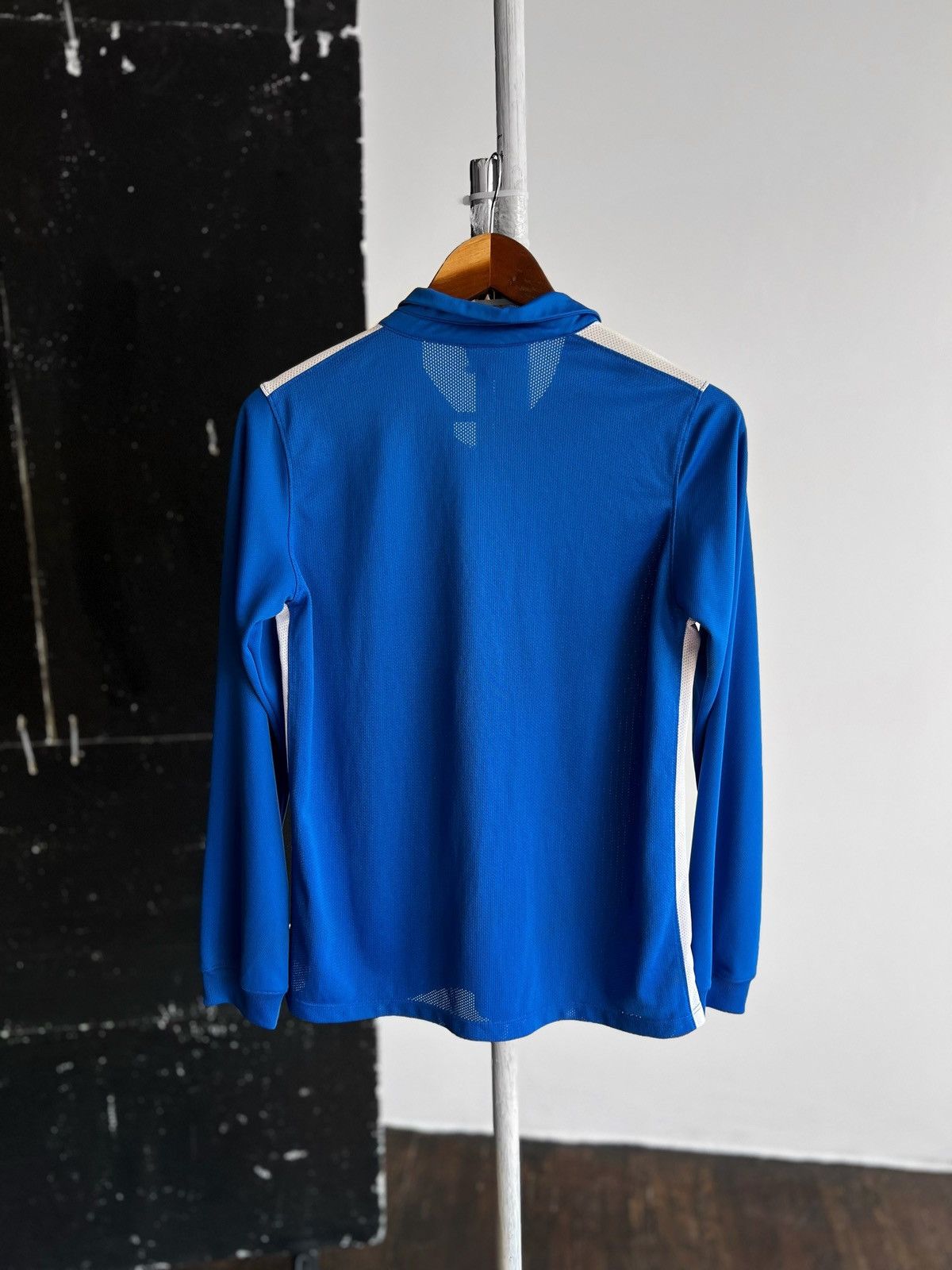 Nike Nike Challenge Mens Blue Long Sleeve Sport Shirt Top Jersey Size US XS / EU 42 / 0 - 3 Thumbnail