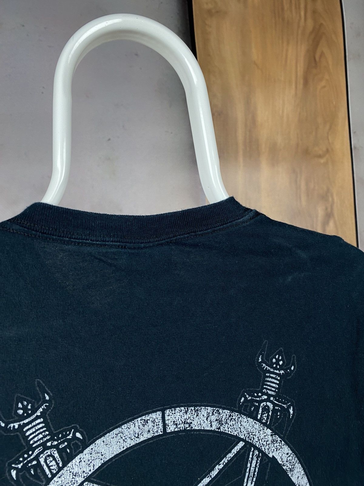 Band Tees 🎸Vintage 00s T-Shirt Slayer Silver Eagle Overprint Rock Tee🎸 Size US S / EU 44-46 / 1 - 9 Thumbnail