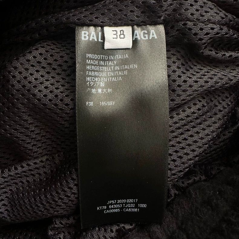 Balenciaga Balenciaga Sporty Embroidered Fleece Jacket-2506 Size US M / EU 48-50 / 2 - 7 Thumbnail