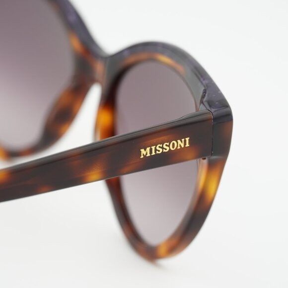 Missoni Missoni MIS 0088/S 0AY0 3X Sunglasses Havana Cat Eye Frame Size ONE SIZE - 8 Thumbnail