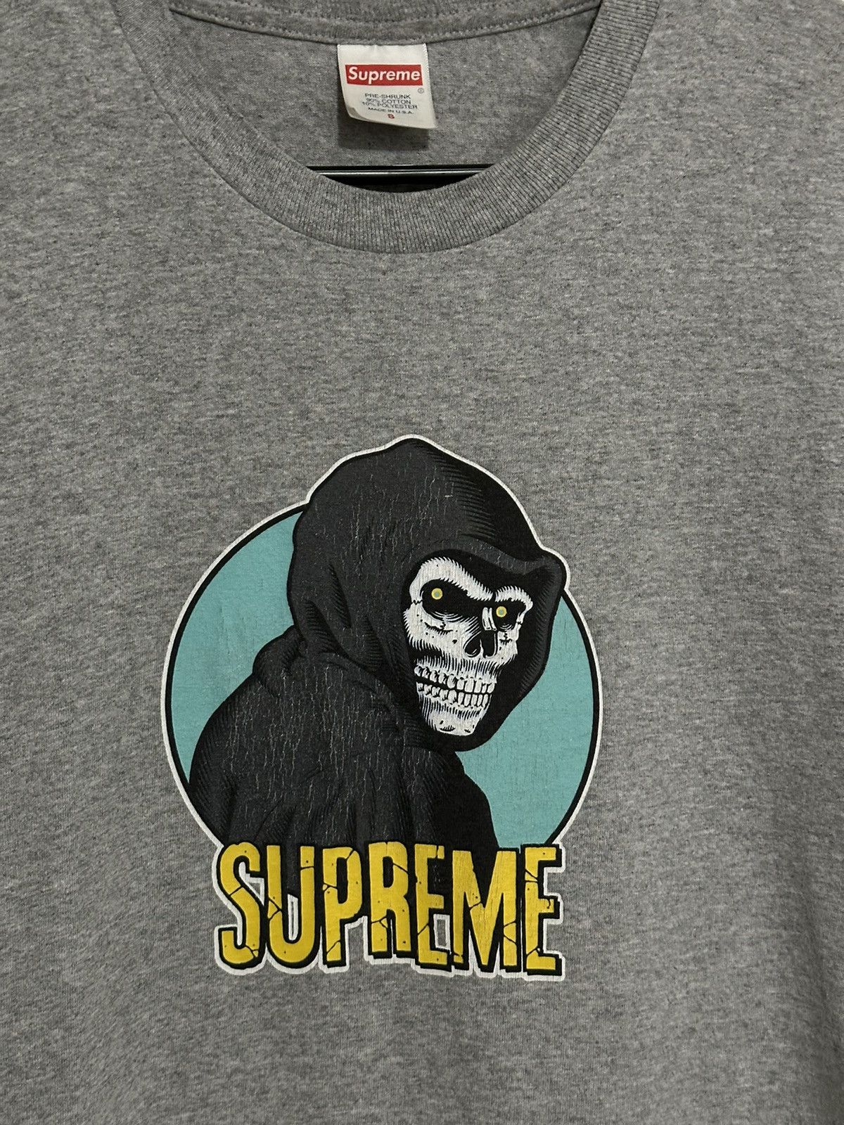 Supreme Supreme Reaper Tee Size US S / EU 44-46 / 1 - 2 Thumbnail