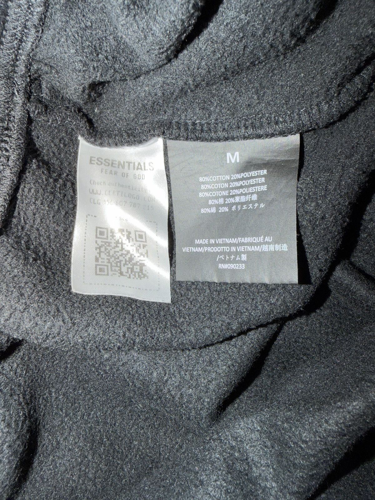 Essentials Fear of God Essentials Sweatpants ‘Black’ Size US 32 / EU 48 - 6 Thumbnail
