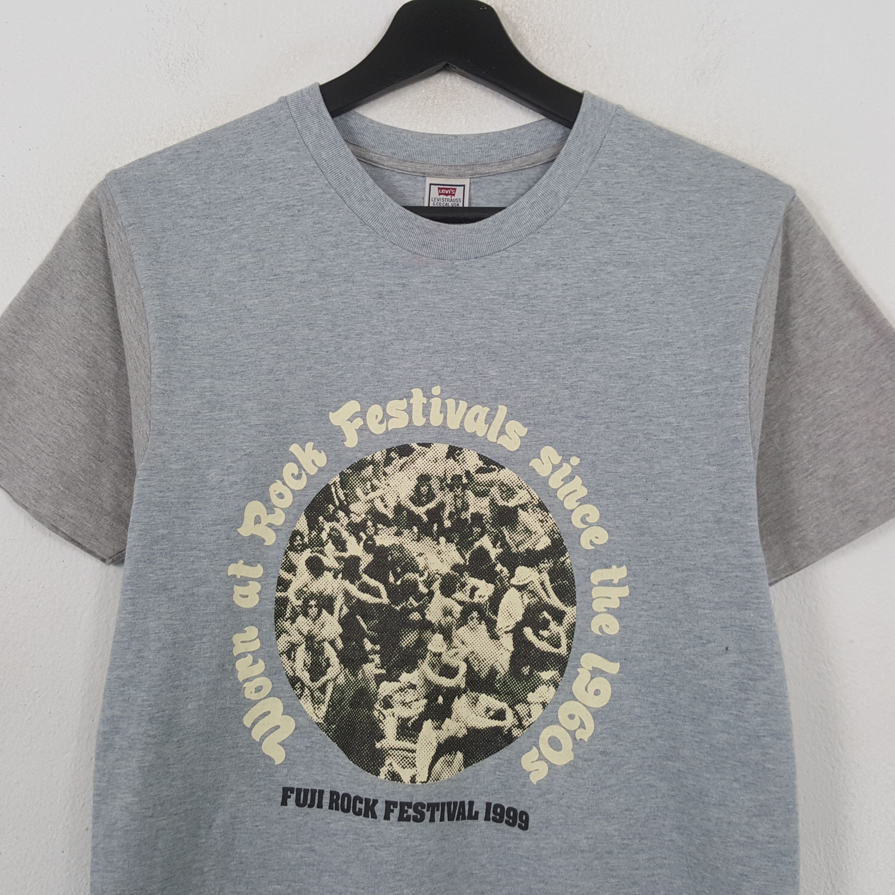 Levi's Levis X Fuji Rock Festival 99 Tshirt RR10 Size US S / EU 44-46 / 1 - 2 Thumbnail