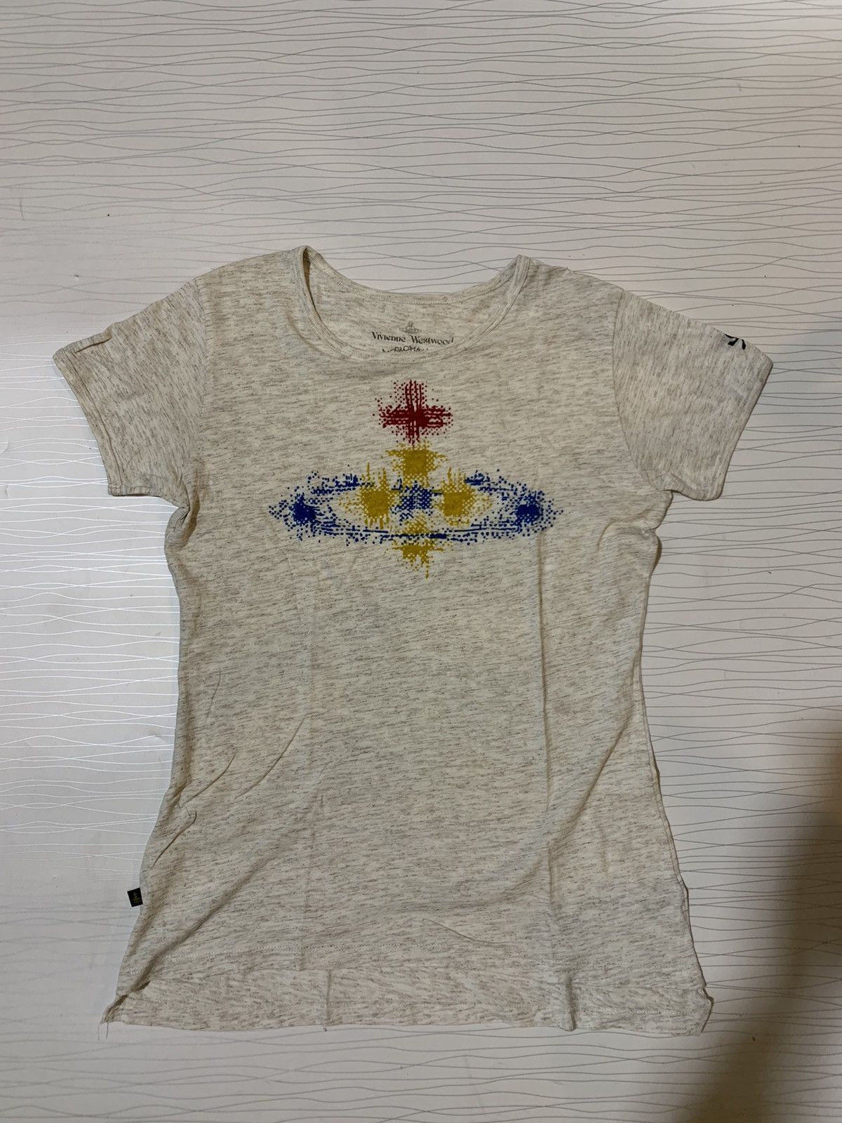 Lee × Vivienne Westwood Vivienne Westwood Anglomania x Lee Orb Graphic Tee💖 Size S / US 4 / IT 40 - 1 Thumbnail