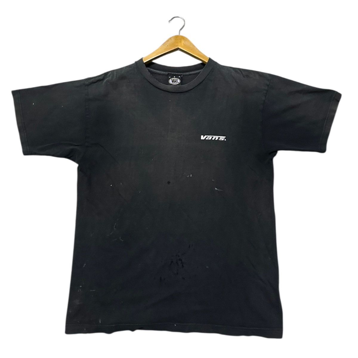 Vans Vintage Thrased 90s Vans backhit tshirt Size US XL / EU 56 / 4 - 3 Thumbnail