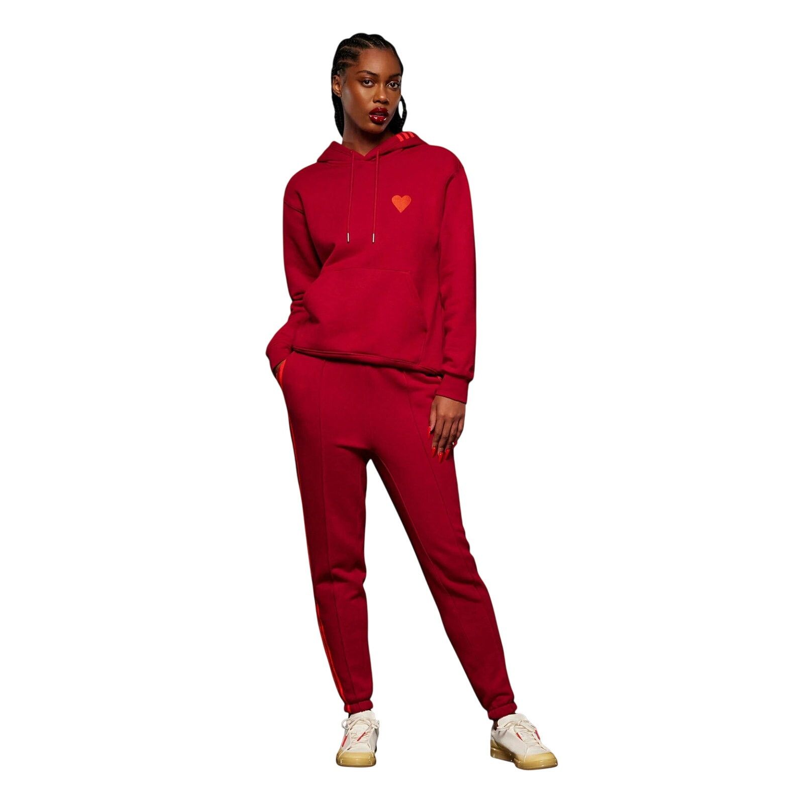 Adidas Adidas x Ivy Park Red Hoodie Size M - New Size US M / EU 48-50 / 2 - 3 Thumbnail