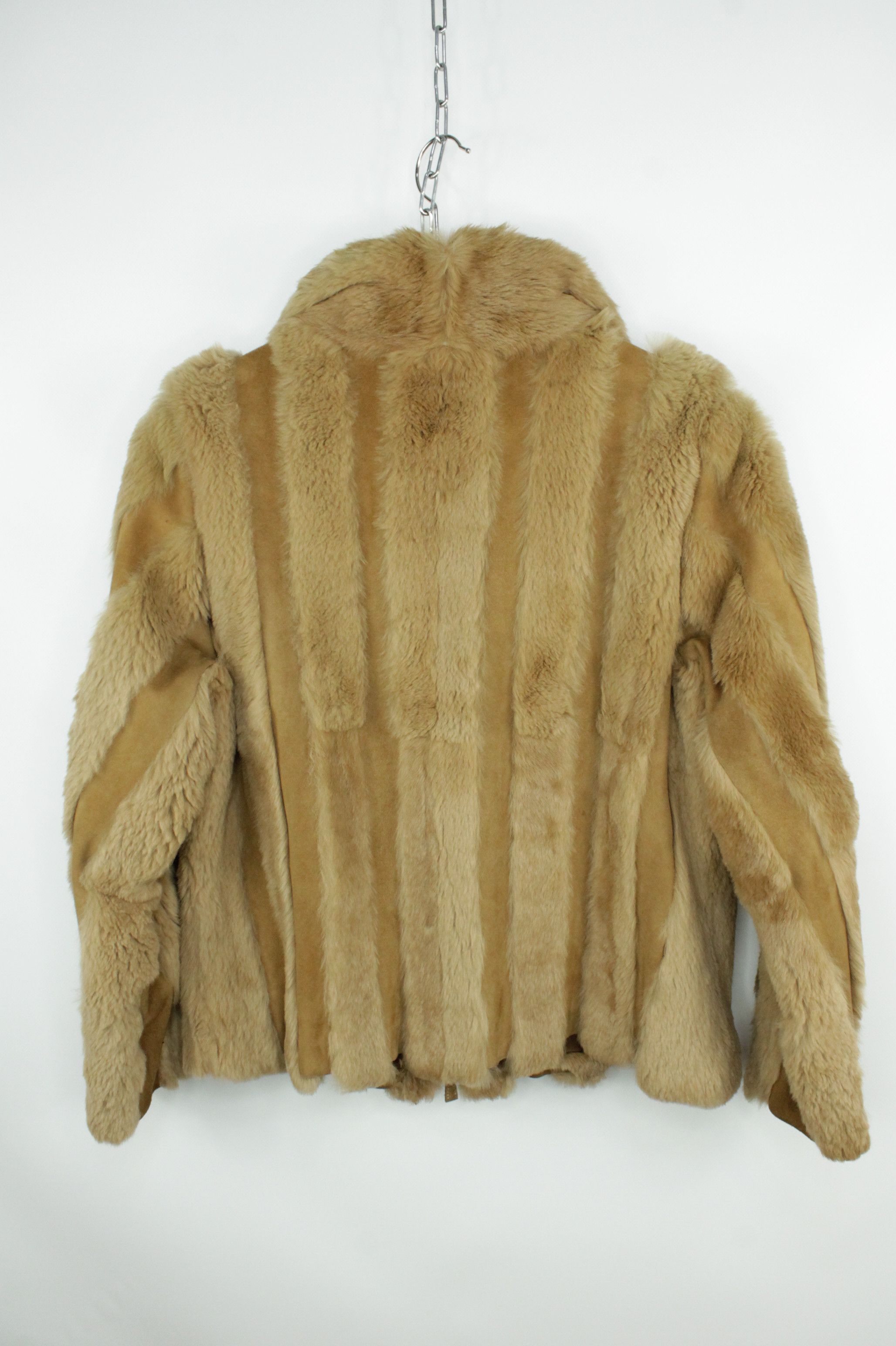 Blumarine Vintage Blumarine Weasel Fur Coat Leather Jacket Size M / US 6-8 / IT 42-44 - 7 Thumbnail