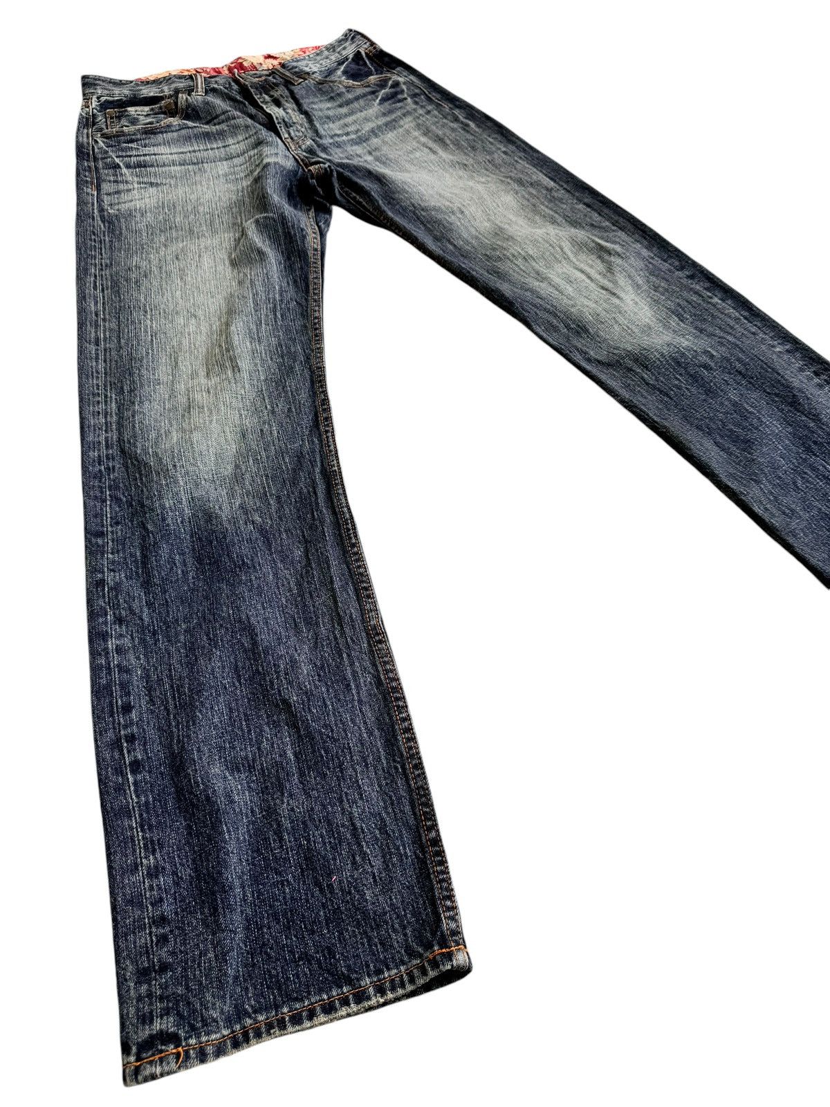 Japanese Brand ⚡️⚡️Japanese Brand Embroidery Fish Koi Denim Jeans Size US 30 / EU 46 - 10 Thumbnail