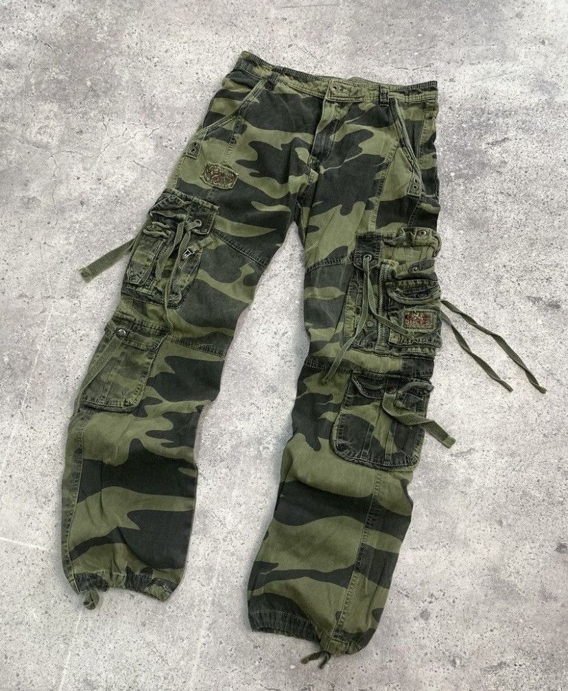 Japanese Brand Junya Watanabe Balenciaga Style Bondage Cargo Pants Vintage Size US 32 / EU 48 - 9 Thumbnail