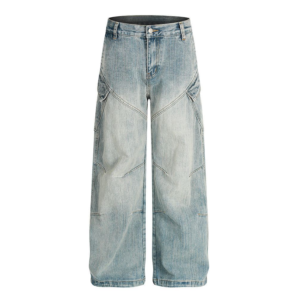 Jean American retro patchwork work jeans for men Size US 32 / EU 48 - 2 Thumbnail