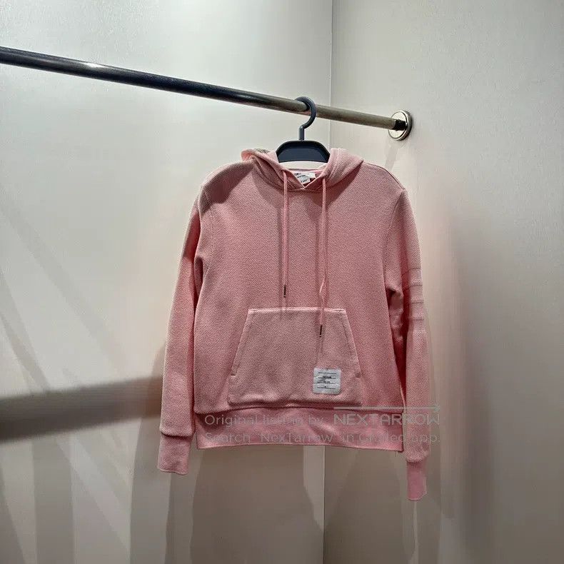 Thom Browne Thom Browne Four-stripe Hooded Sweatshirt Size US XS / EU 42 / 0 - 1 Thumbnail