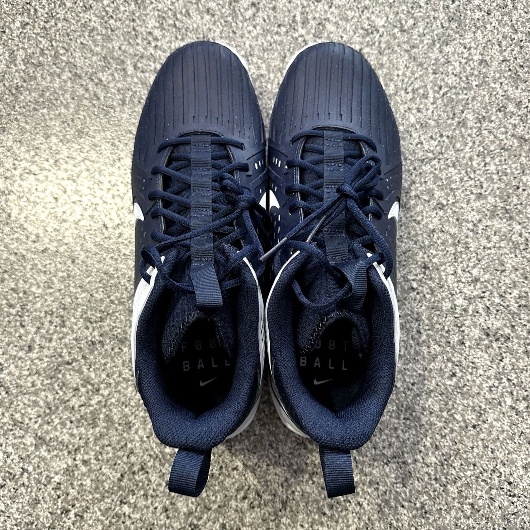 Nike Nike Force Savage Pro 3 Football Cleats Mens Size 14 Navy Blue DA5453-400 Size US 14 / EU 47 - 4 Thumbnail