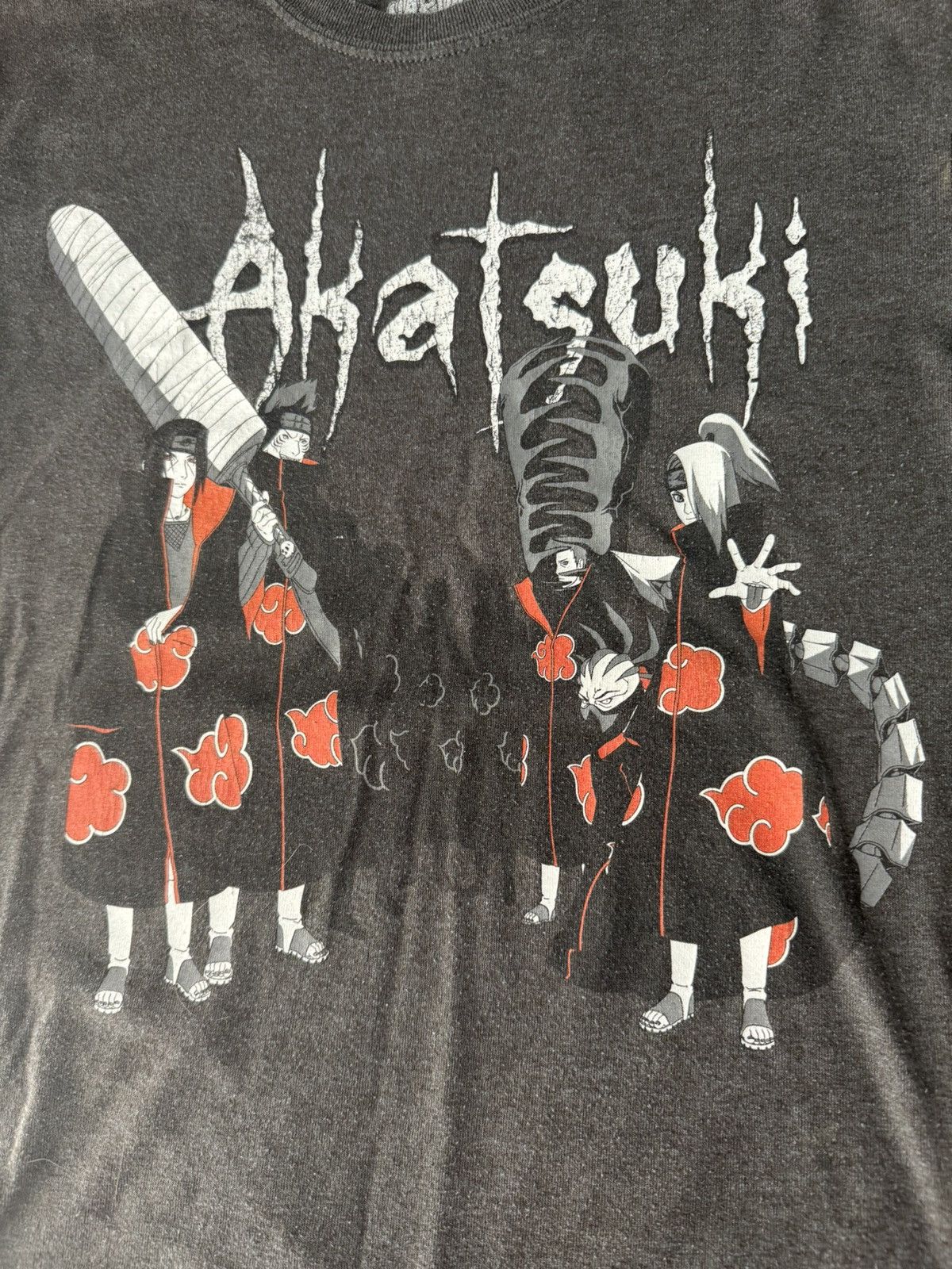 Anime naruto akatsuki y2k 20th limited vintage t thrashed sunfaded Size US S / EU 44-46 / 1 - 8 Thumbnail