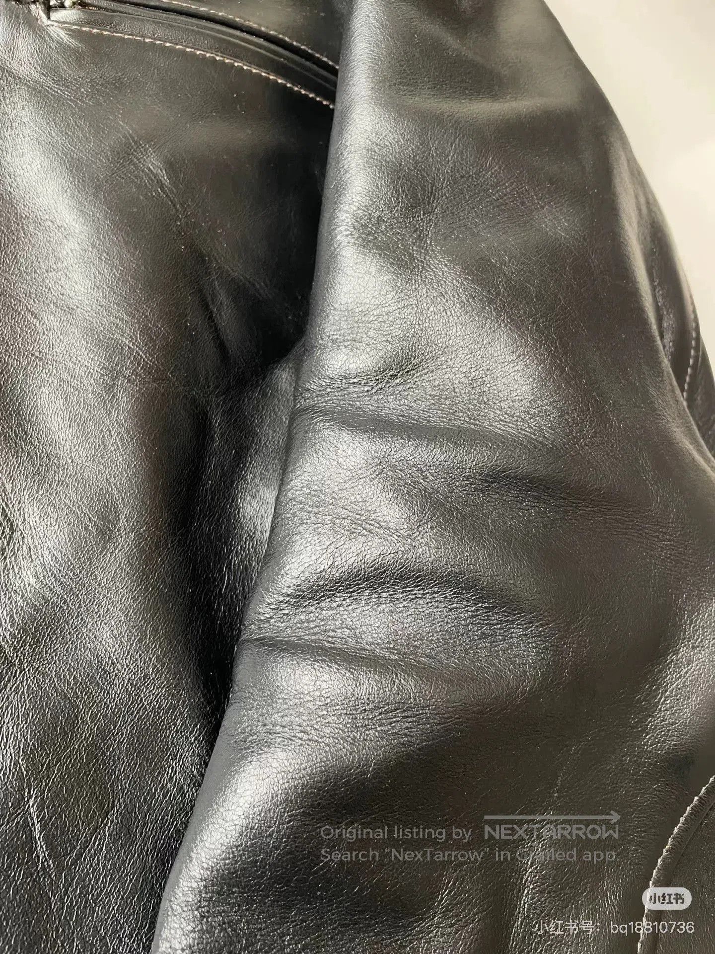 The Real McCoy's 1930s The Real McCoy's Nelson Leather Jacket. Size US M / EU 48-50 / 2 - 9 Thumbnail