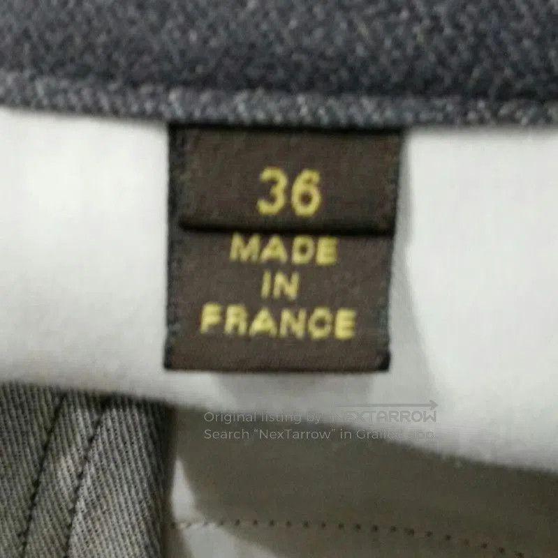 Louis Vuitton Louis Vuitton High-Waisted Denim Skirt. Size US 29 - 5 Thumbnail