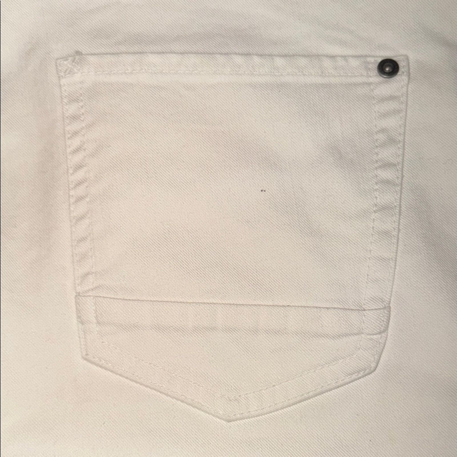 & Other Stories Herringbone Sydney Tag White Men's Jeans Size 36 Size US 36 / EU 52 - 3 Thumbnail