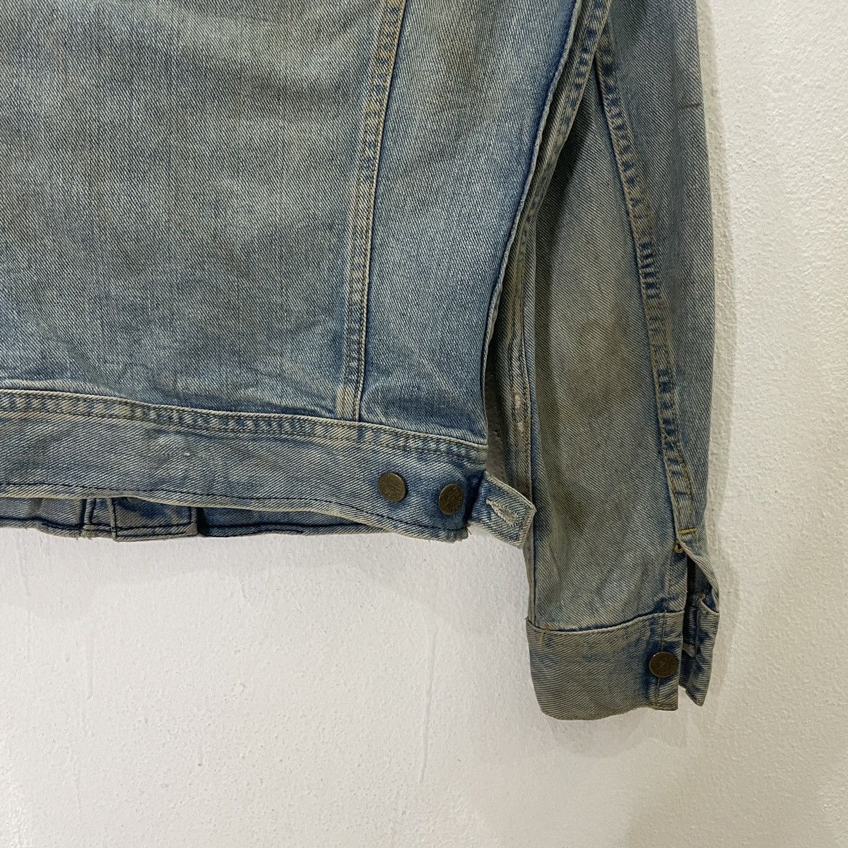 Japanese Brand × Lee Vintage 90s LEE Denim Jacket Size M / US 6-8 / IT 42-44 - 9 Thumbnail