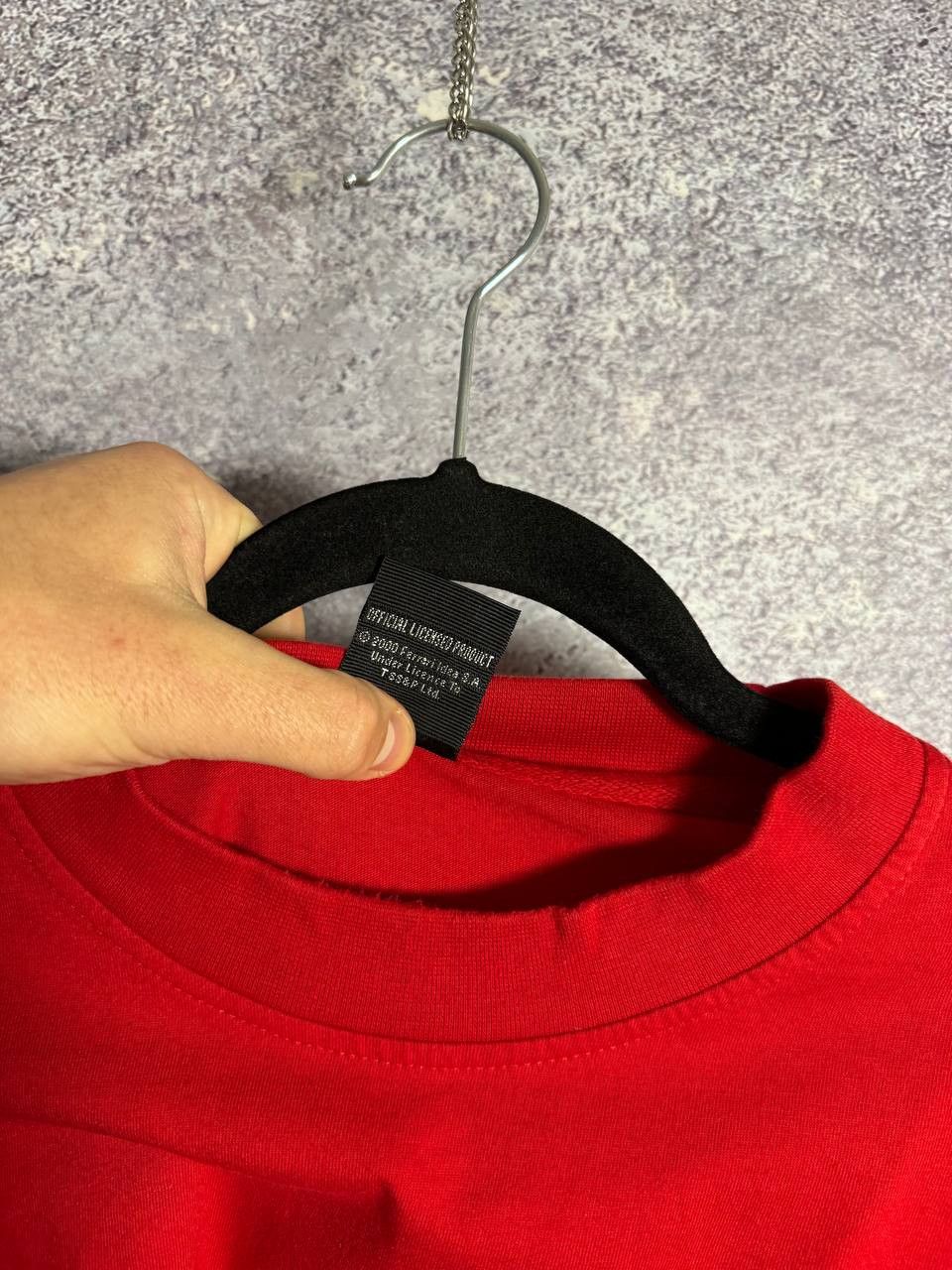 Ferrari × Formula 1 00's Vintage Ferrari Big Logo T-Shirt y2k XL size Size US XL / EU 56 / 4 - 9 Thumbnail