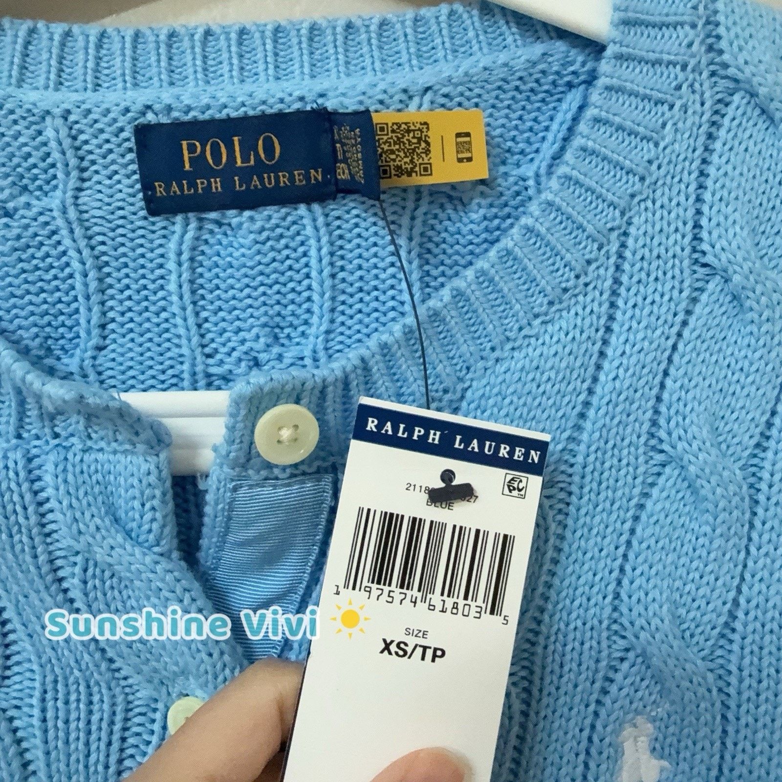 Polo Ralph Lauren NWT Polo Ralph Lauren Women Cable Knit Cardigan Sweater XS Size XS / US 0-2 / IT 36-38 - 3 Thumbnail