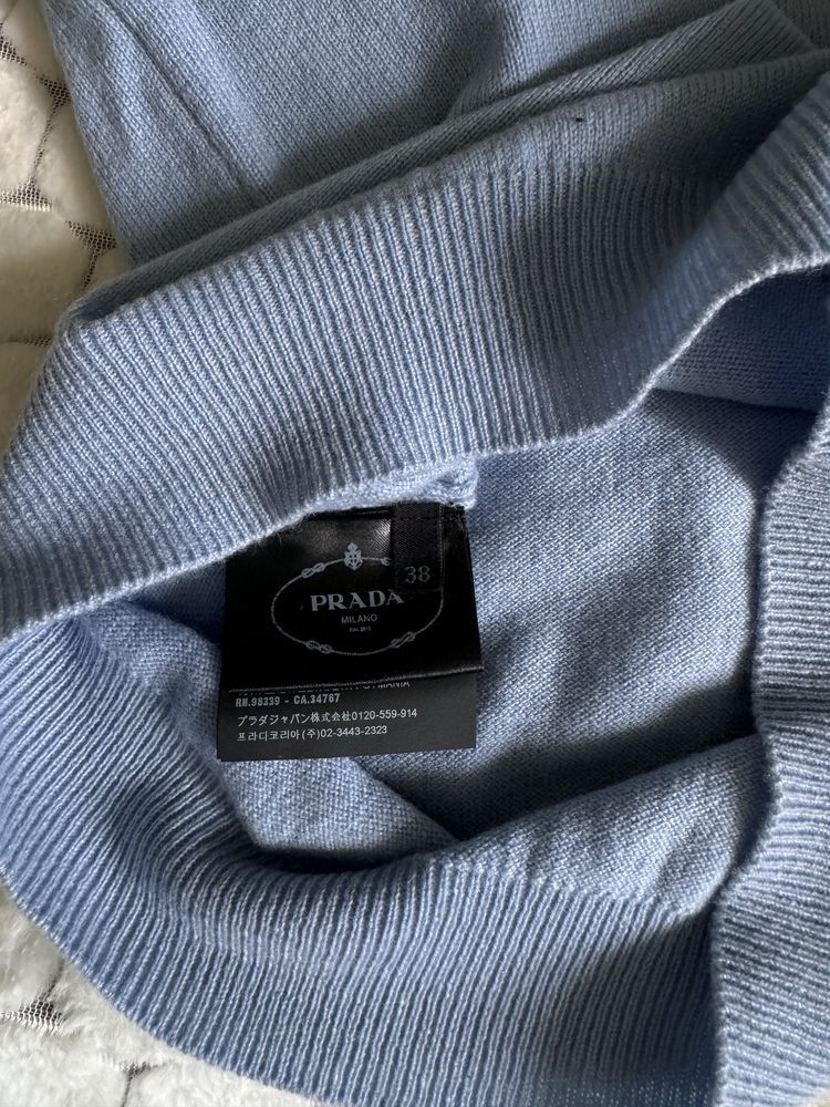 Prada Prada Cashmere Short sleeve Sweatshirt T-shirt Size XS / US 0-2 / IT 36-38 - 2 Thumbnail