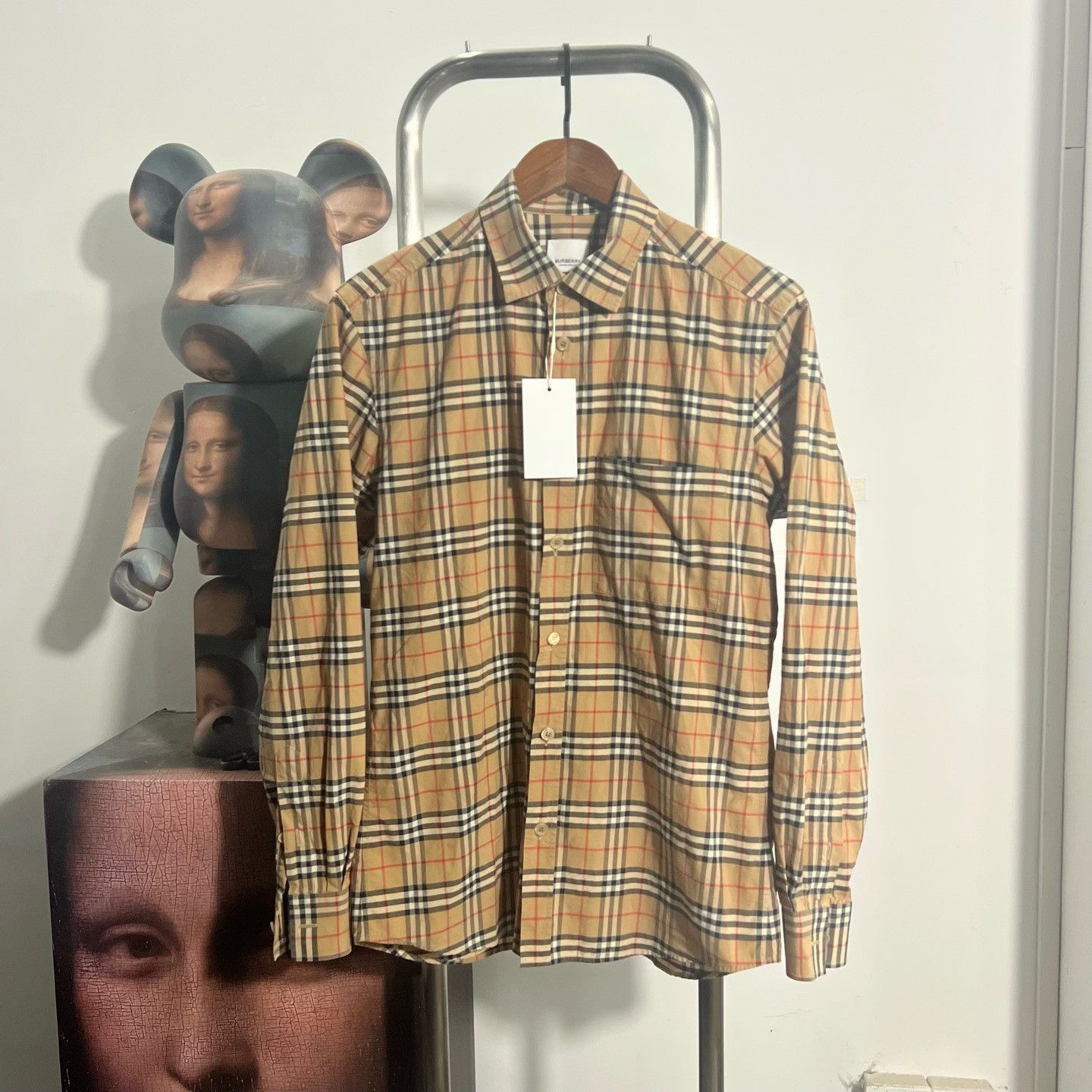 Burberry Burberry Plaid Shirt s Men Size US S / EU 44-46 / 1 - 1 Thumbnail