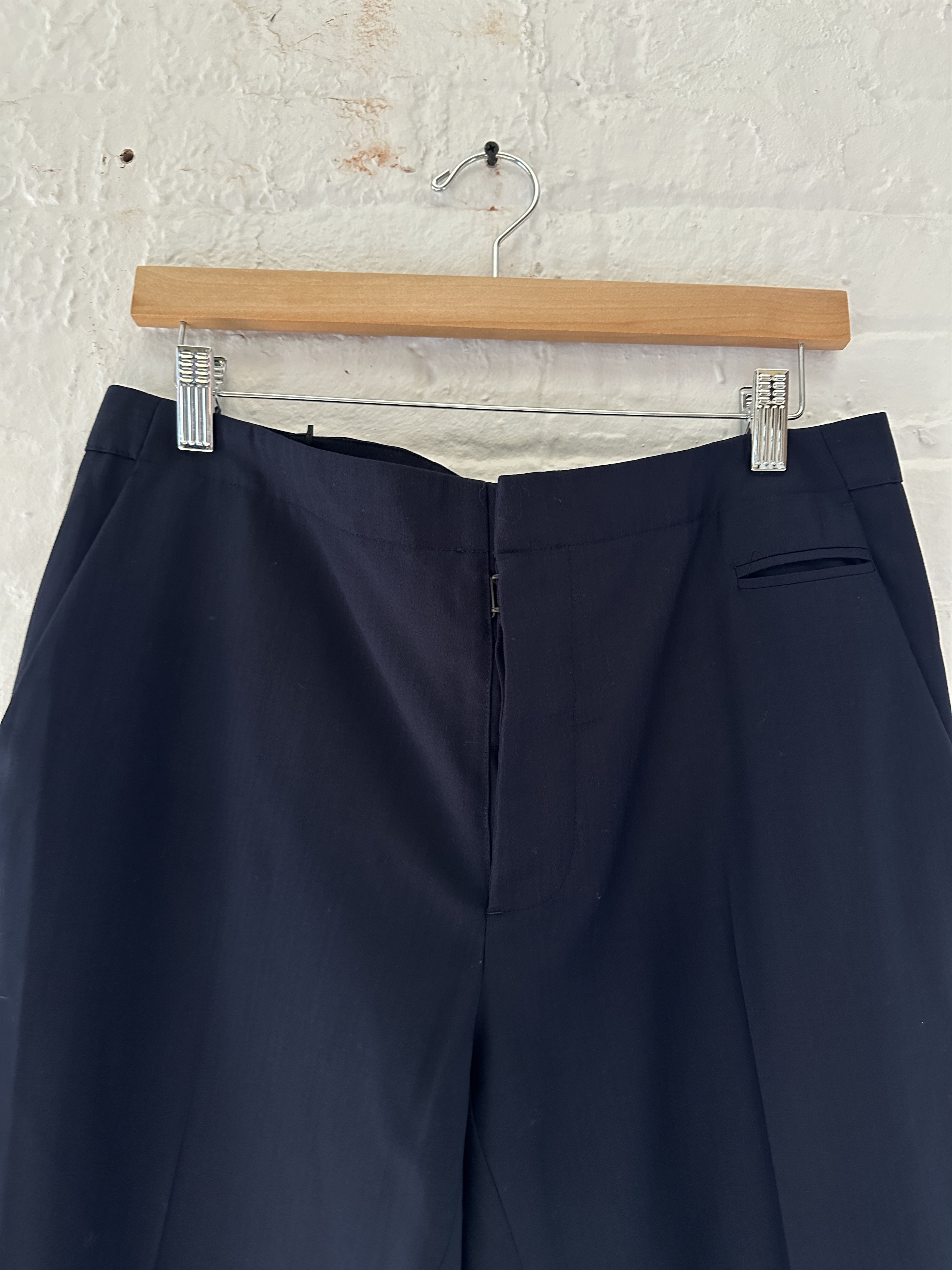 Maison Margiela Maison Margiela Wool Trousers Size US 32 / EU 48 - 2 Thumbnail