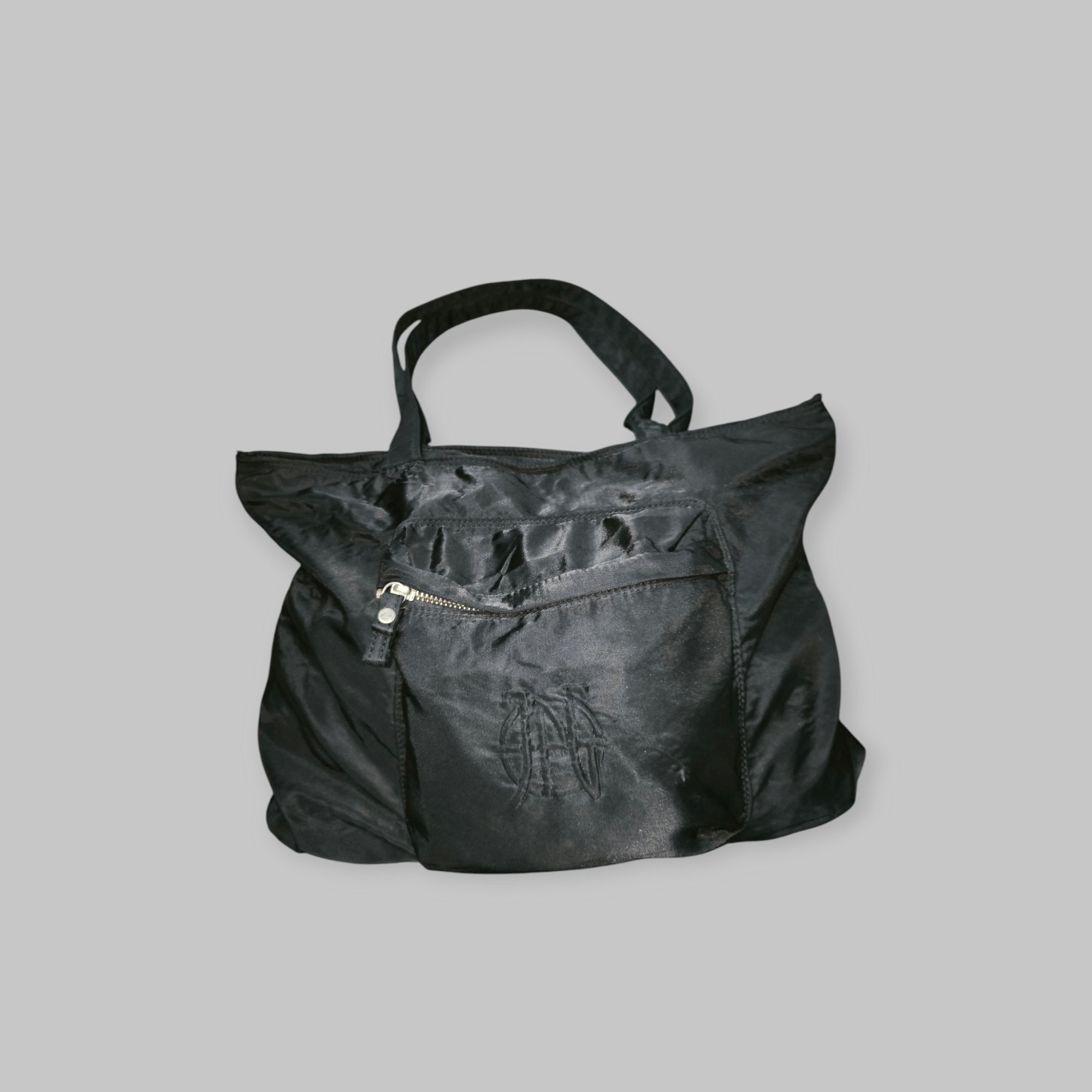 Jean Paul Gaultier Paris Black Nylon Tote Bag Size ONE SIZE - 3 Thumbnail